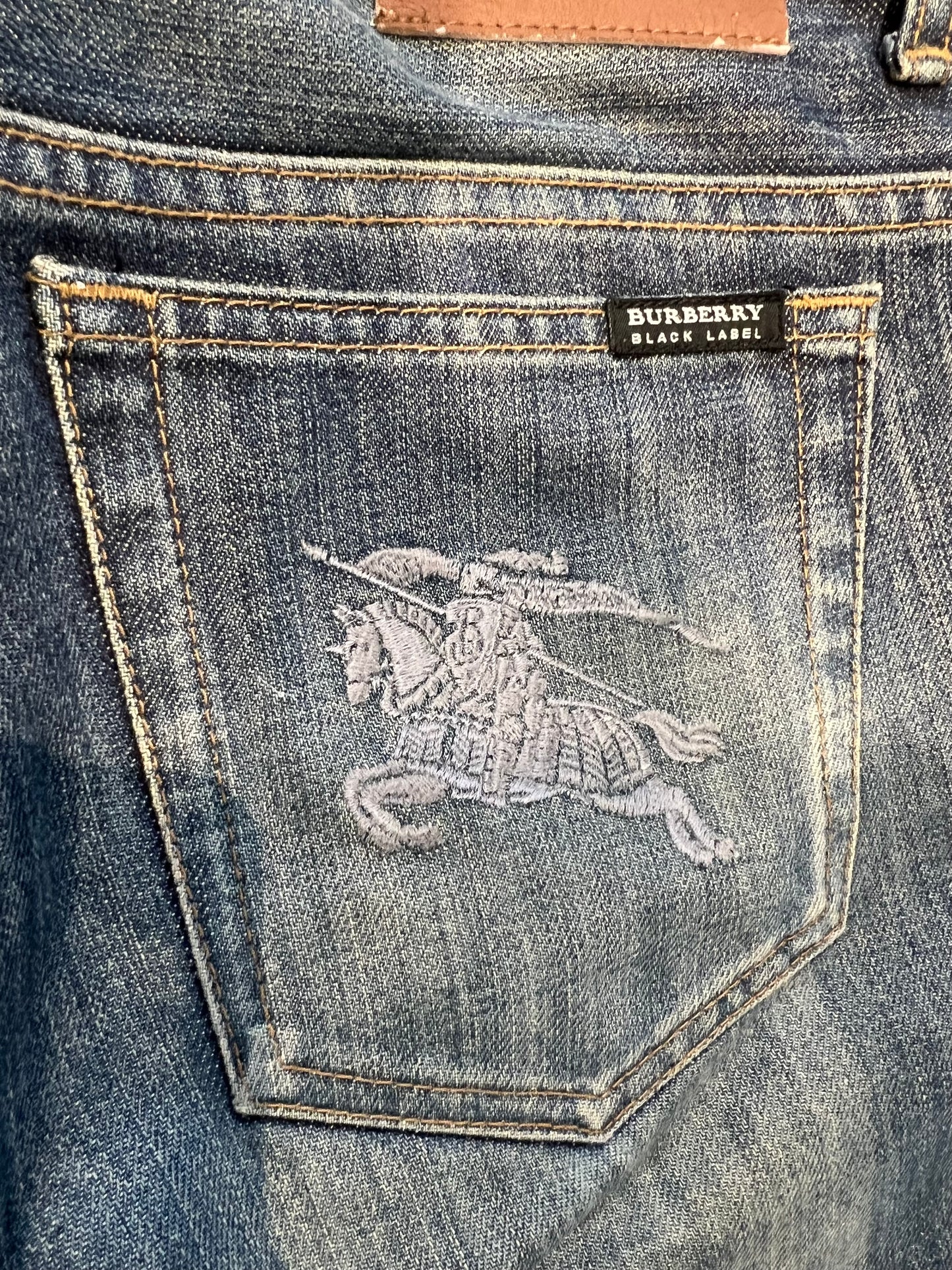 000s Burberry Black Label Denim Jeans