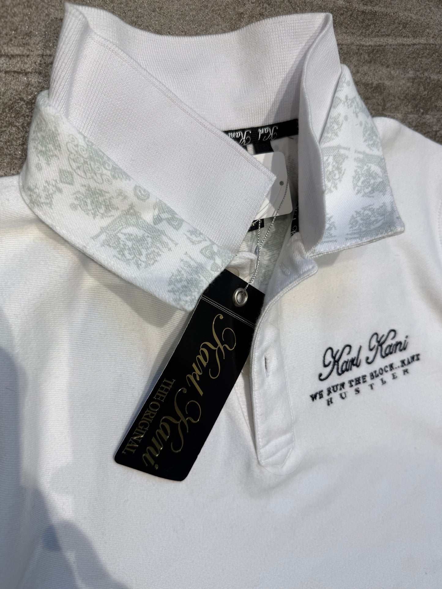 000’s Karl Kani Deadstock Double Collar Polo (S)