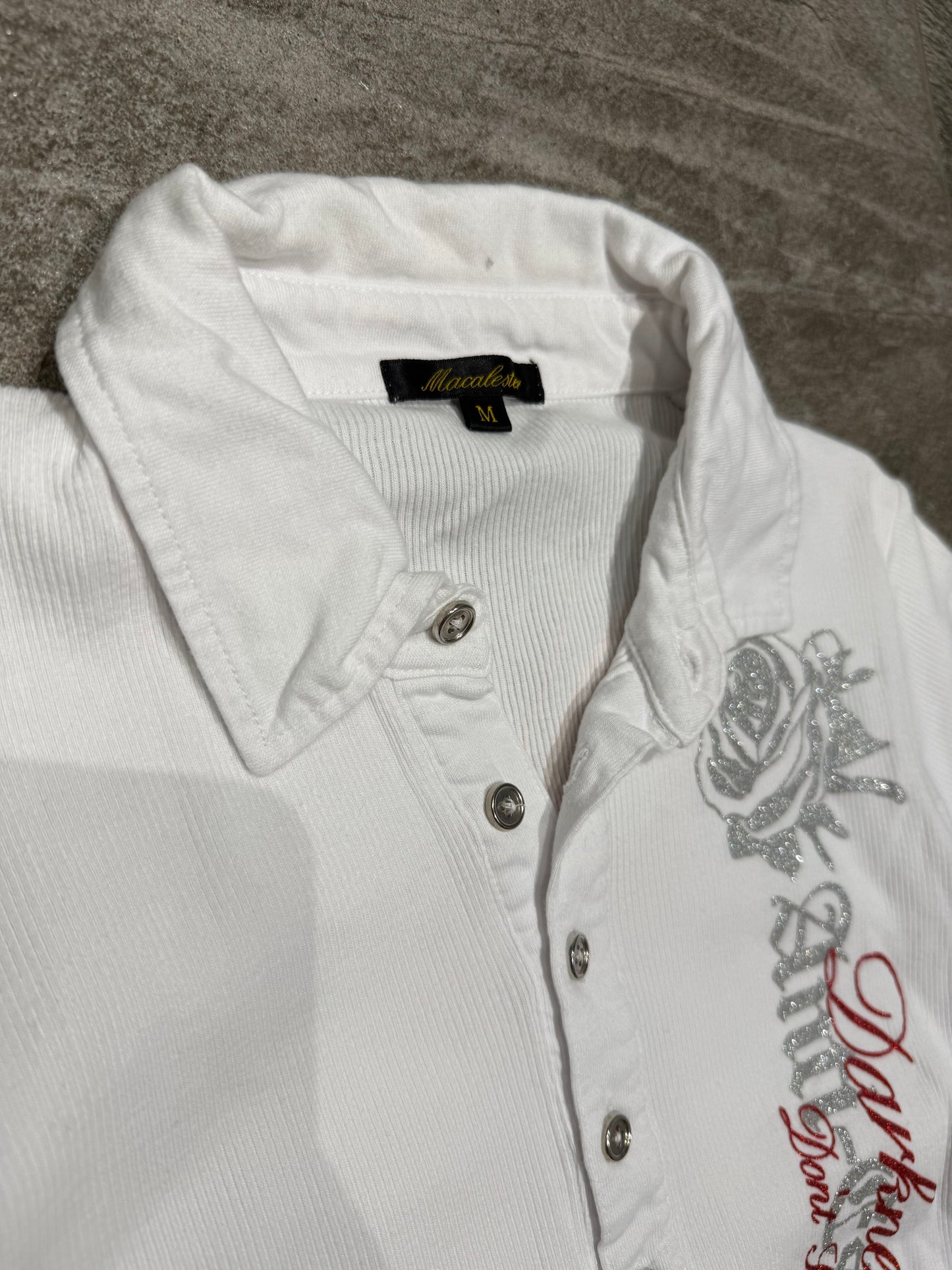 000’s Macalester Script Polo (XS)