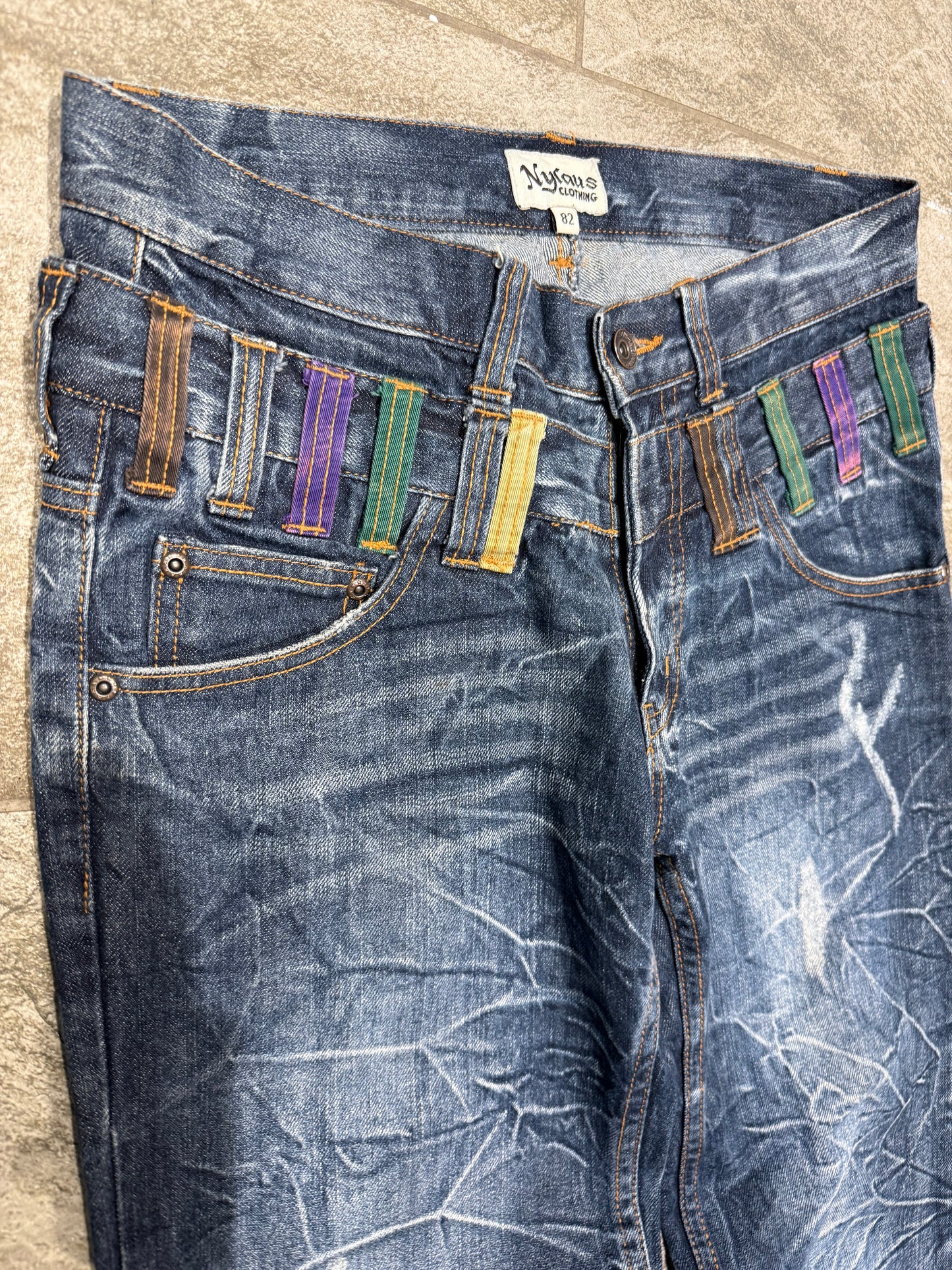 000’s Nylaus Double Waisted Jeans Jeans (30”)