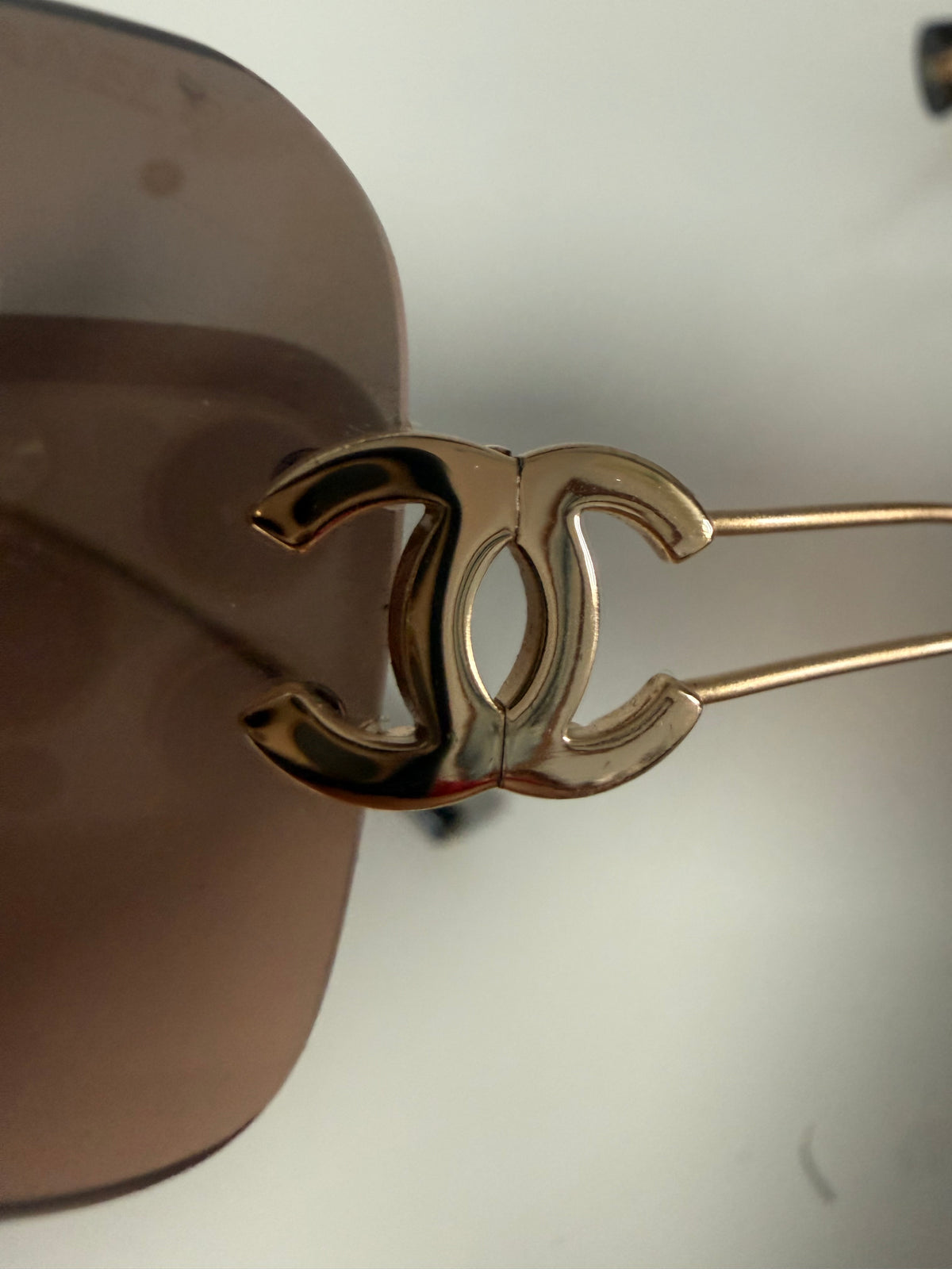 000’s Chanel Rimless Sunglasses