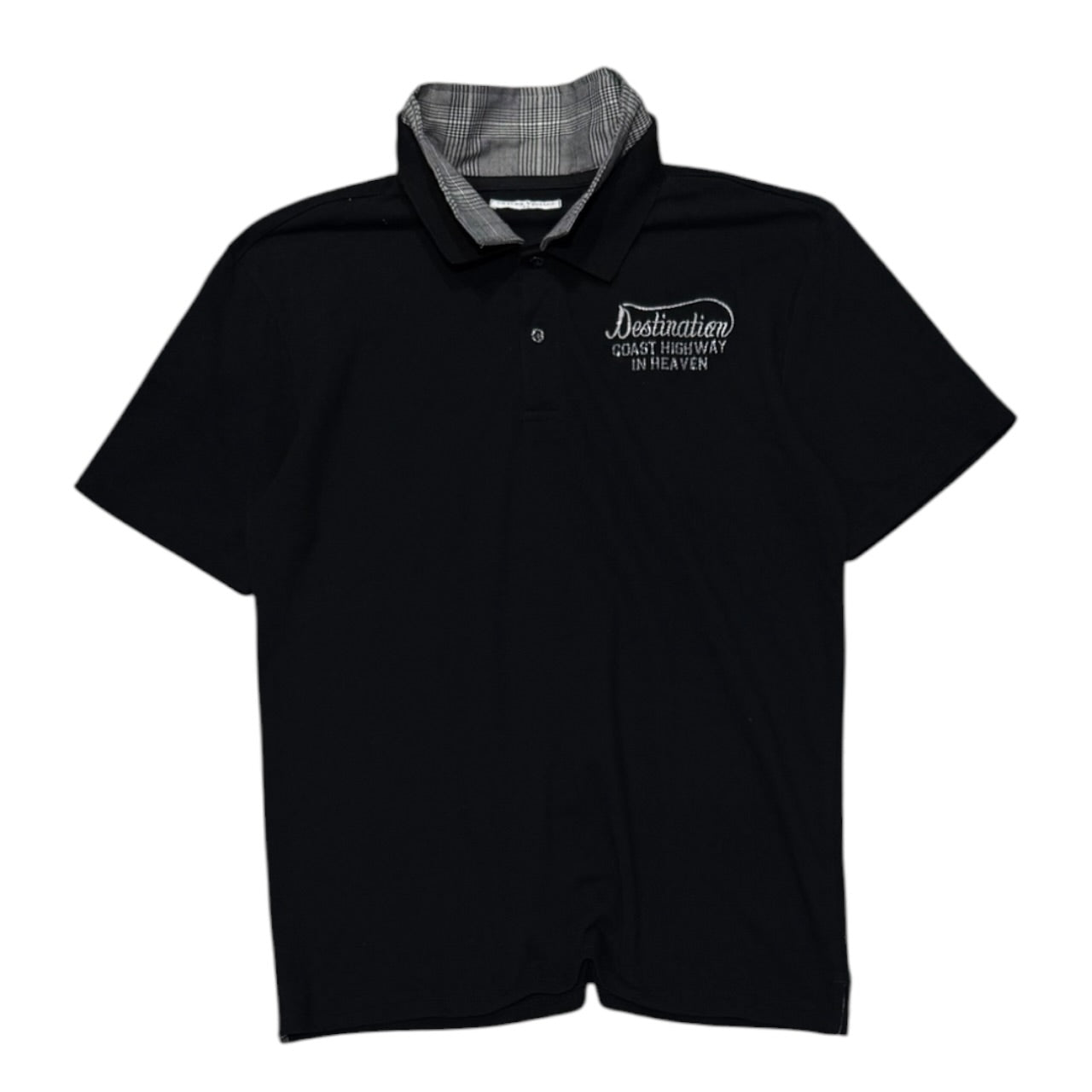 000’s Skkone Double Collar Polo (L)