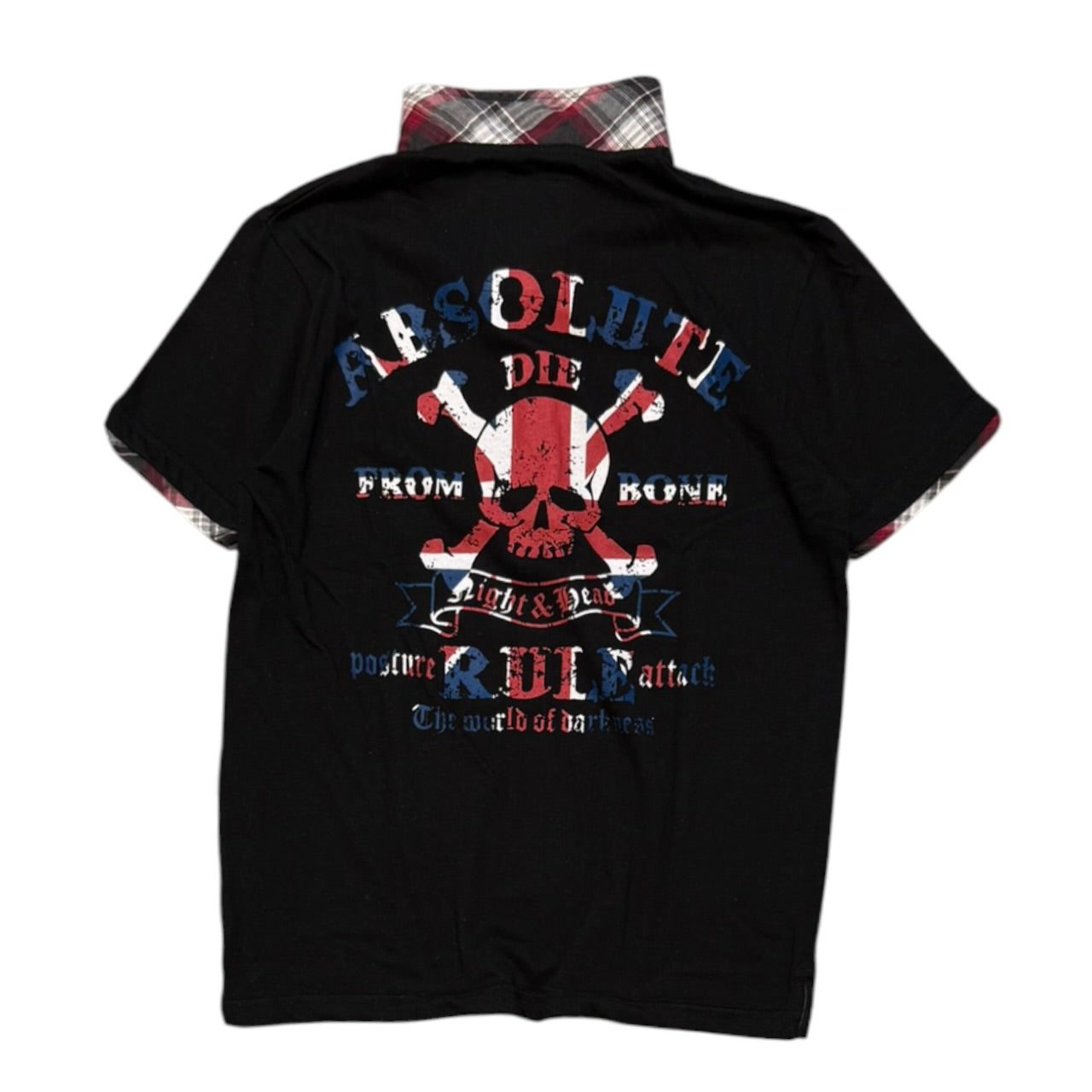 000’s Doublefocus Union Jack Skull Polo (S)