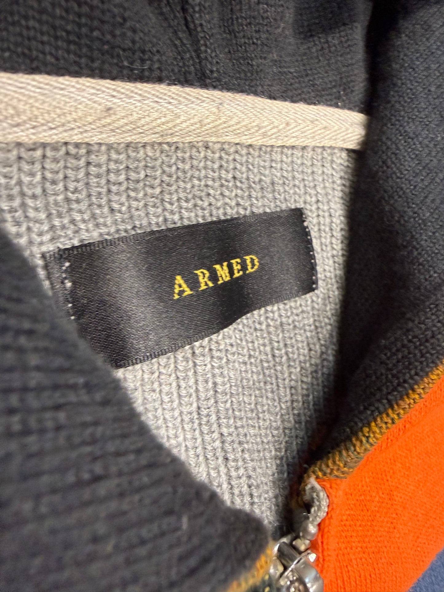 000’s Armed Patchwork Hoodie (XS-S)