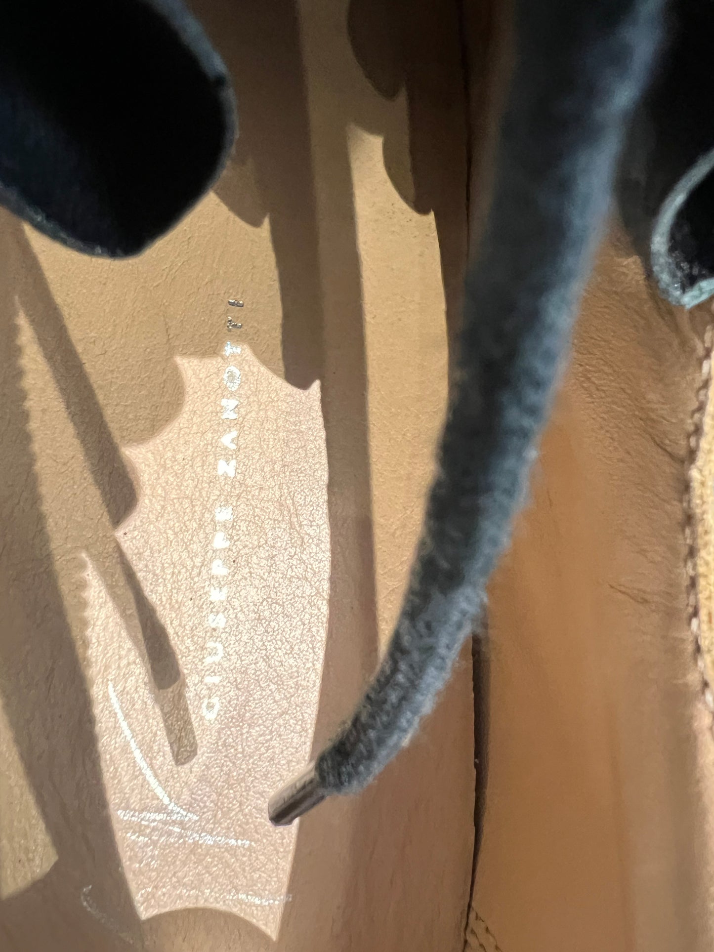 Giuseppe Zanotti Matte Crocodile Effect Trainers