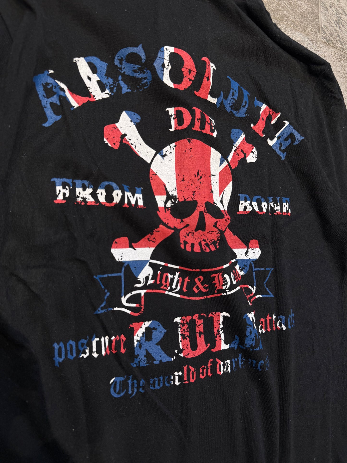000’s Doublefocus Union Jack Skull Polo (S)