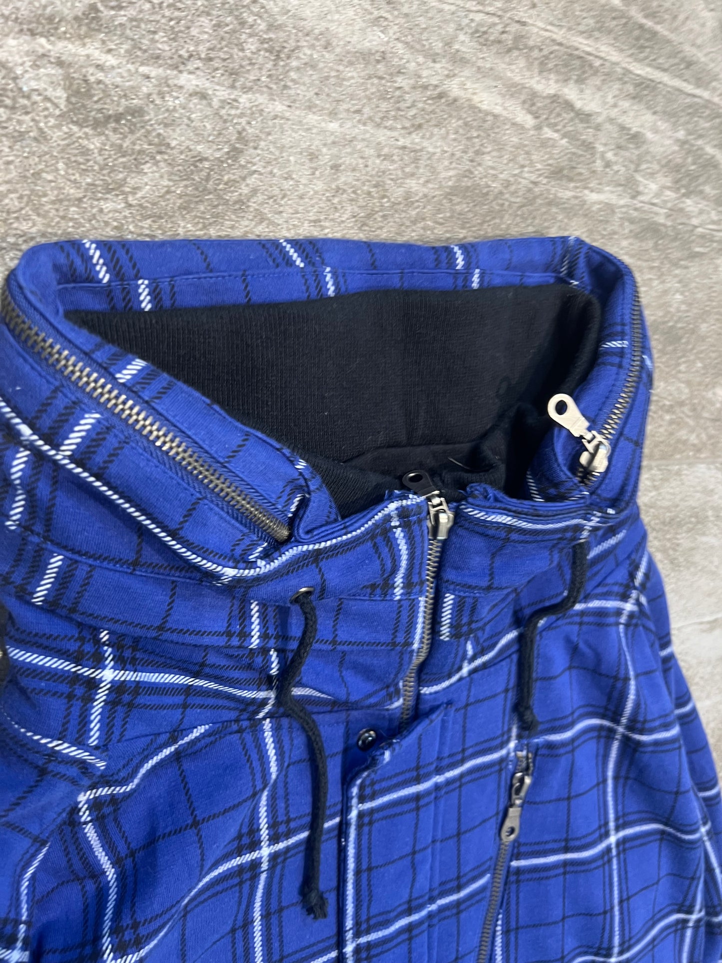 000’s Plaid/Checkered Bono Hoodie
