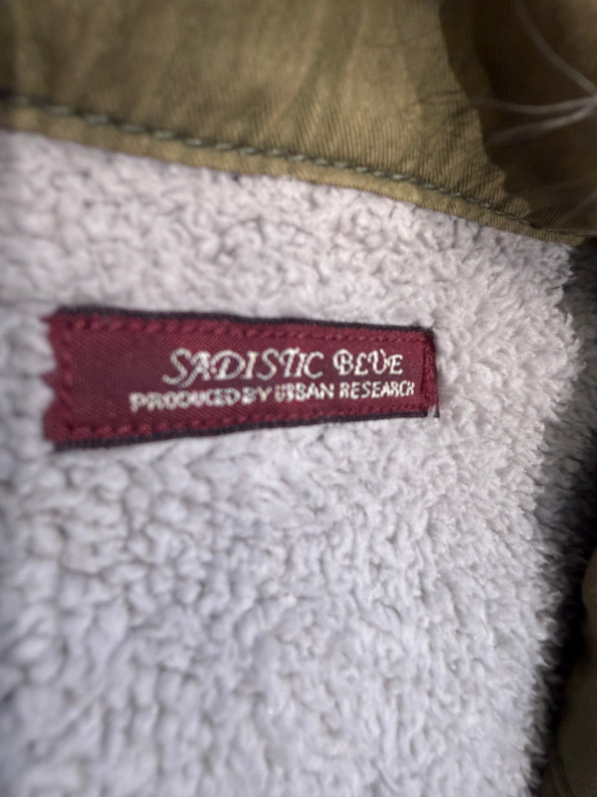 000’s Urban Research Fur Collar Gilet (XS)