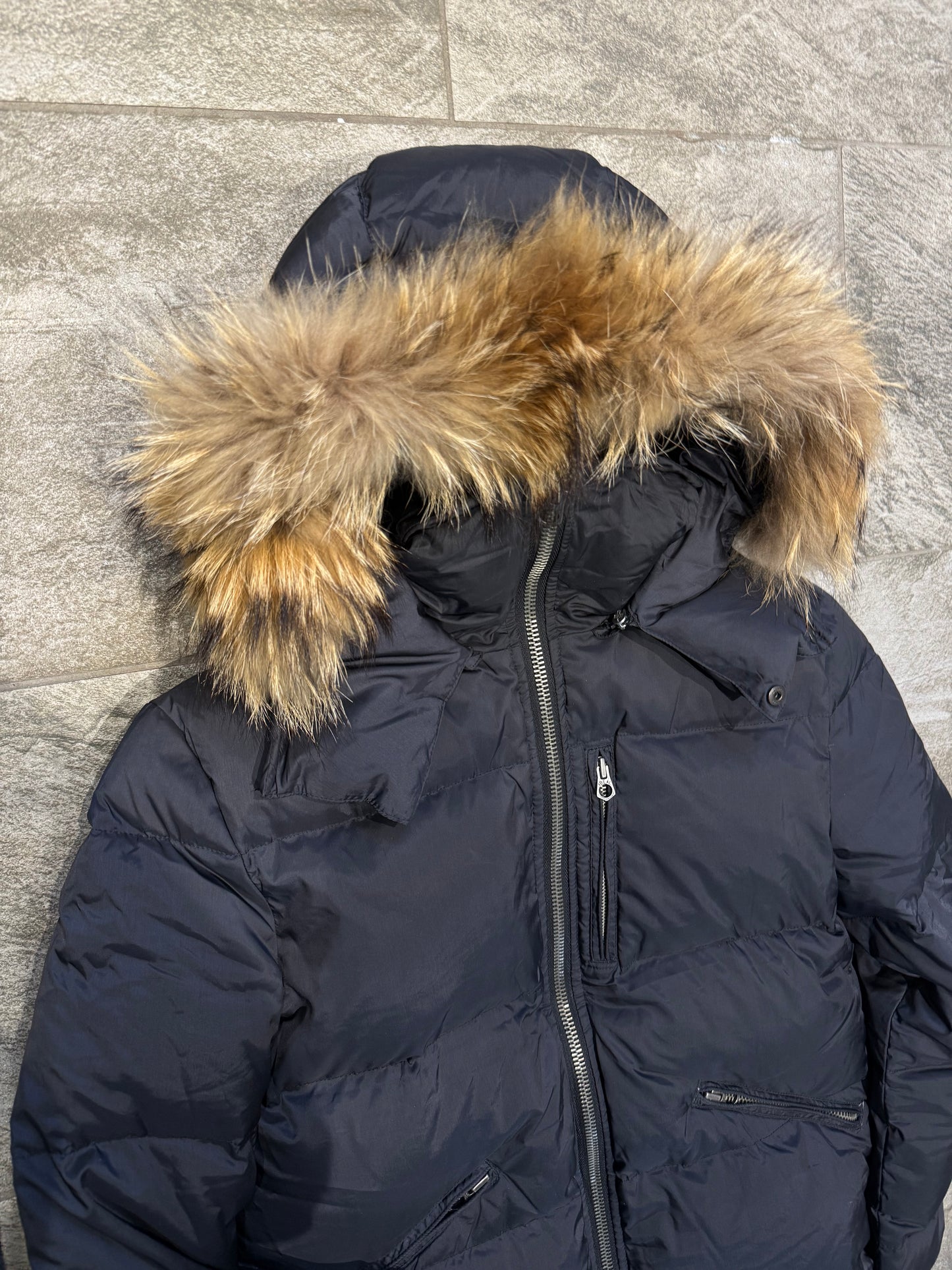 000’s Lounge Lizard Fur Puffer (S)