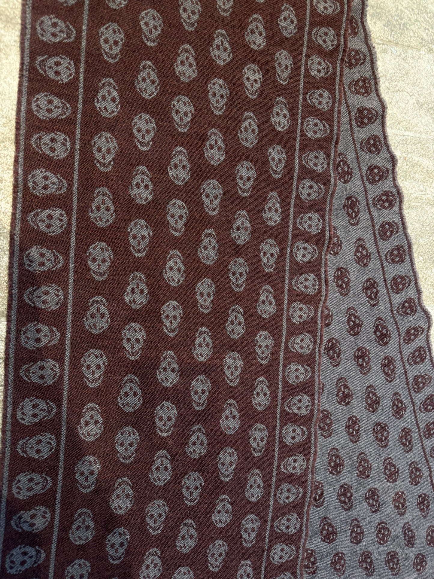 Alexander McQueen Skull Scarf
