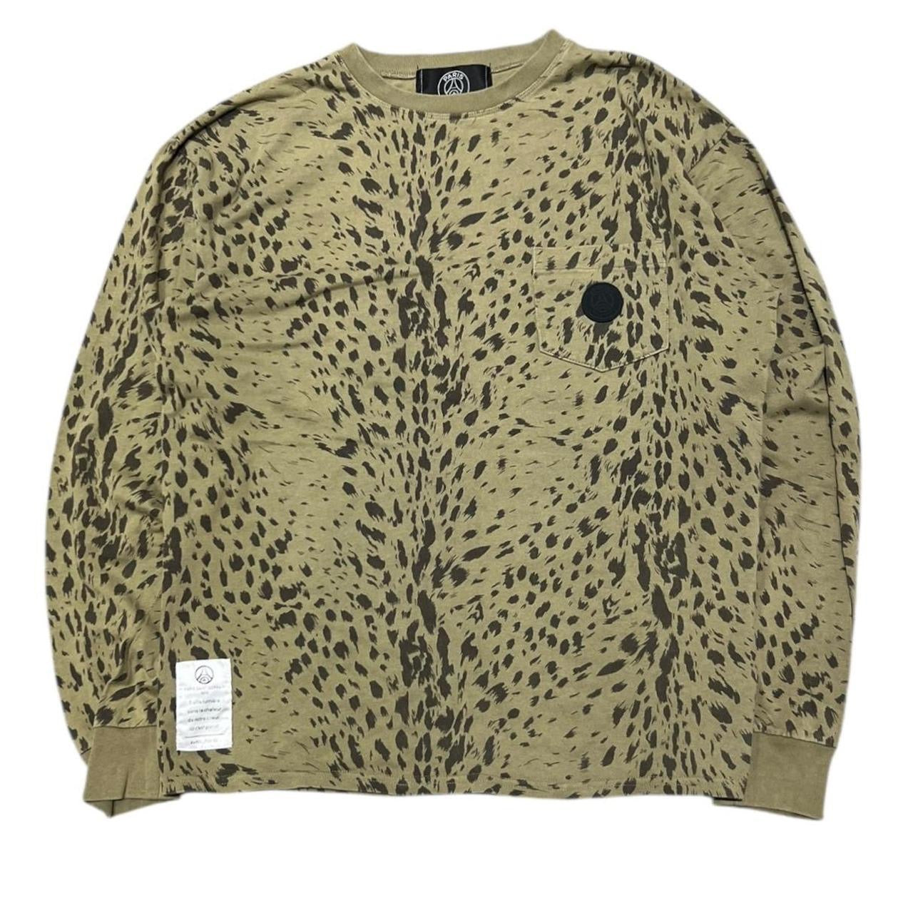 PSG Leopard Print Longsleeve Tee