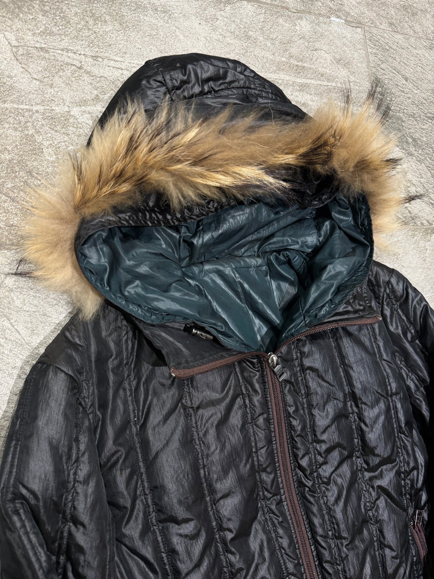 000’s Bexist Fur Hood Puffer (XS)