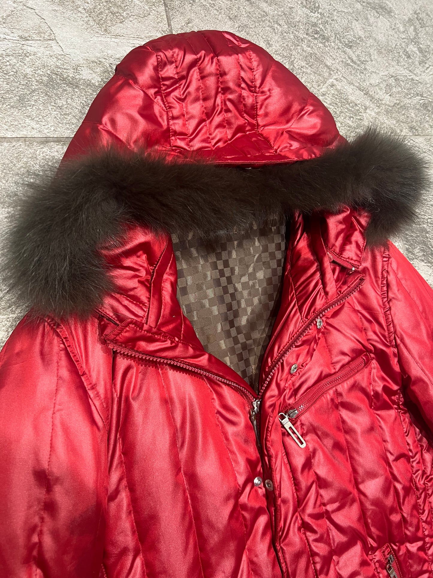 Junmen Fur Hood Puffer