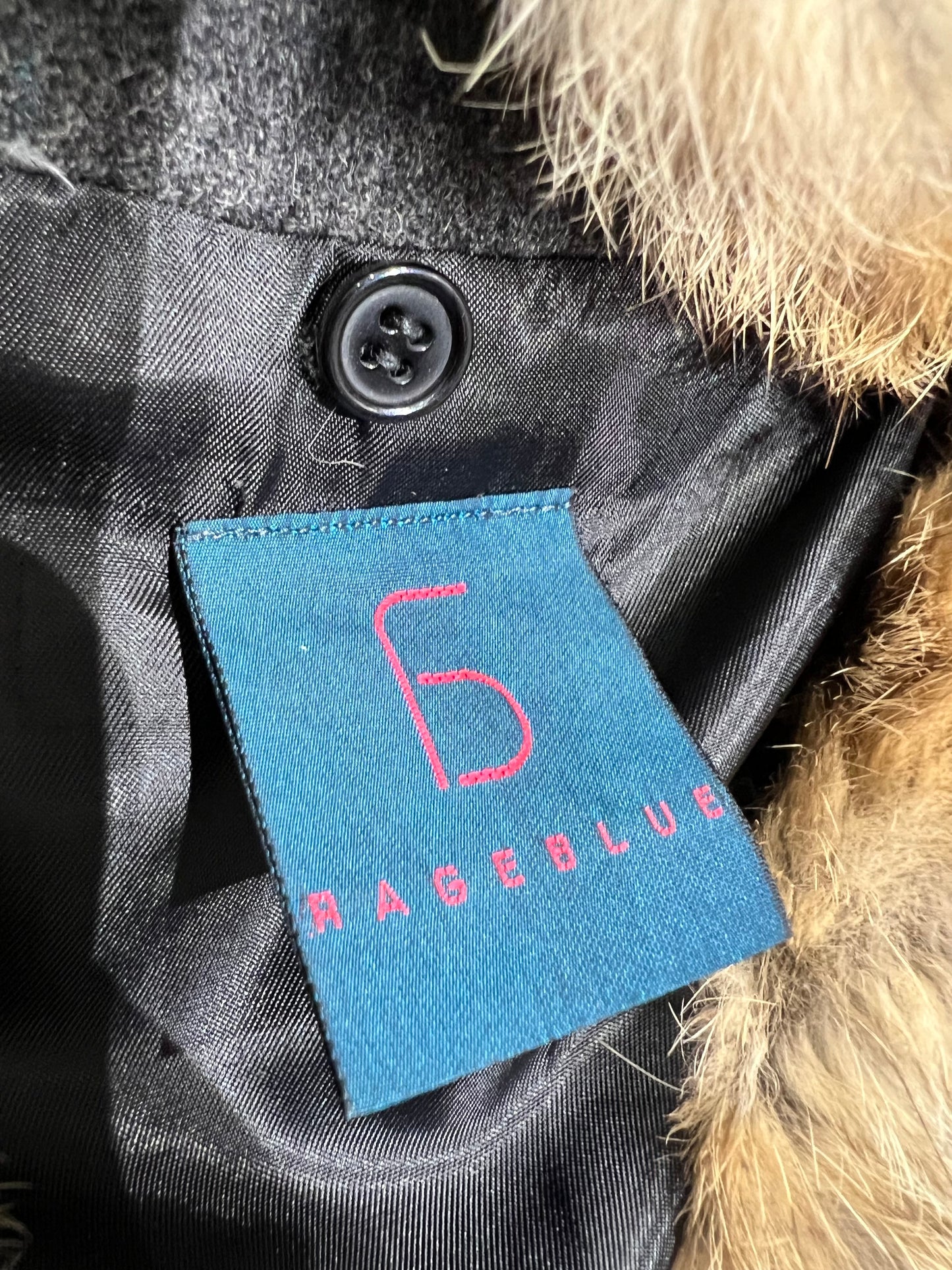 000’s Rageblue Fur Collar Jacket (M)