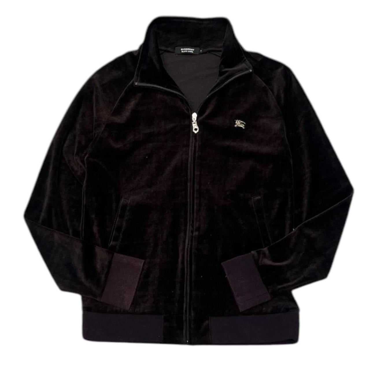 Burberry Velour Track Jacket
