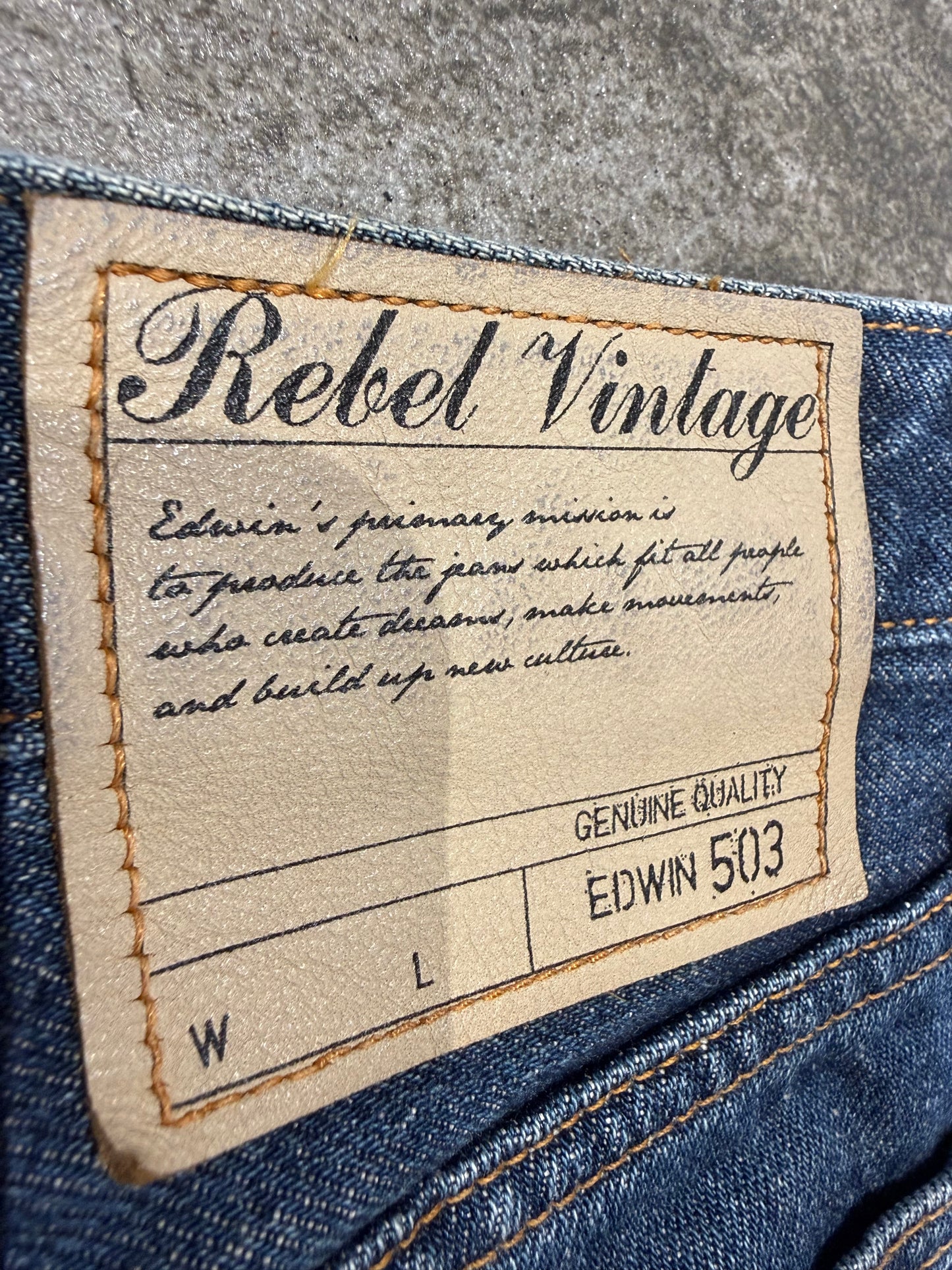 000’s Edwin Jeans (30”)