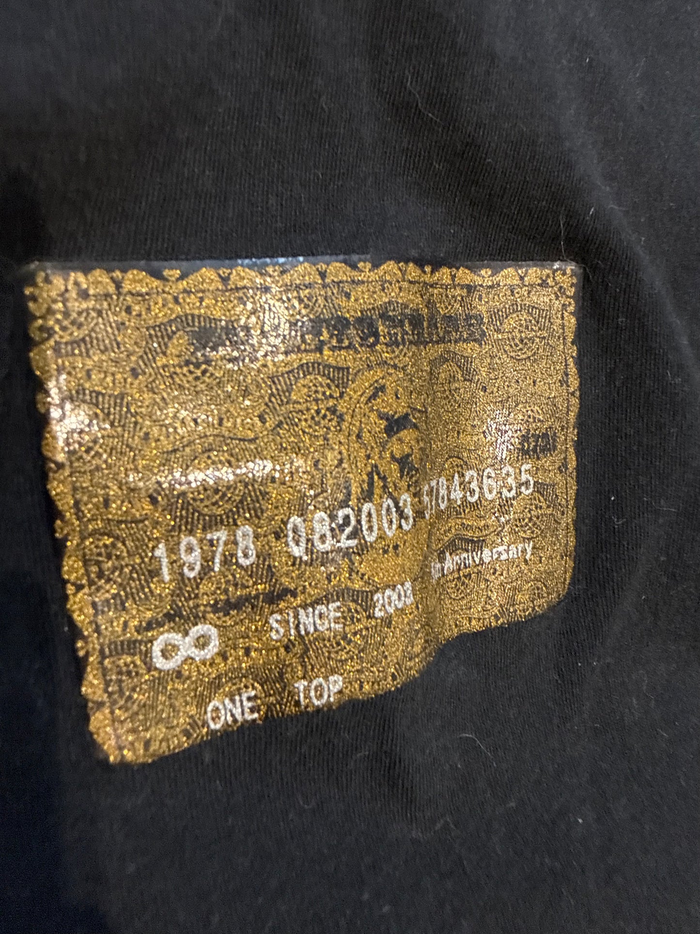 000’s Peace On Mars Skinny Fit Tee (XS)