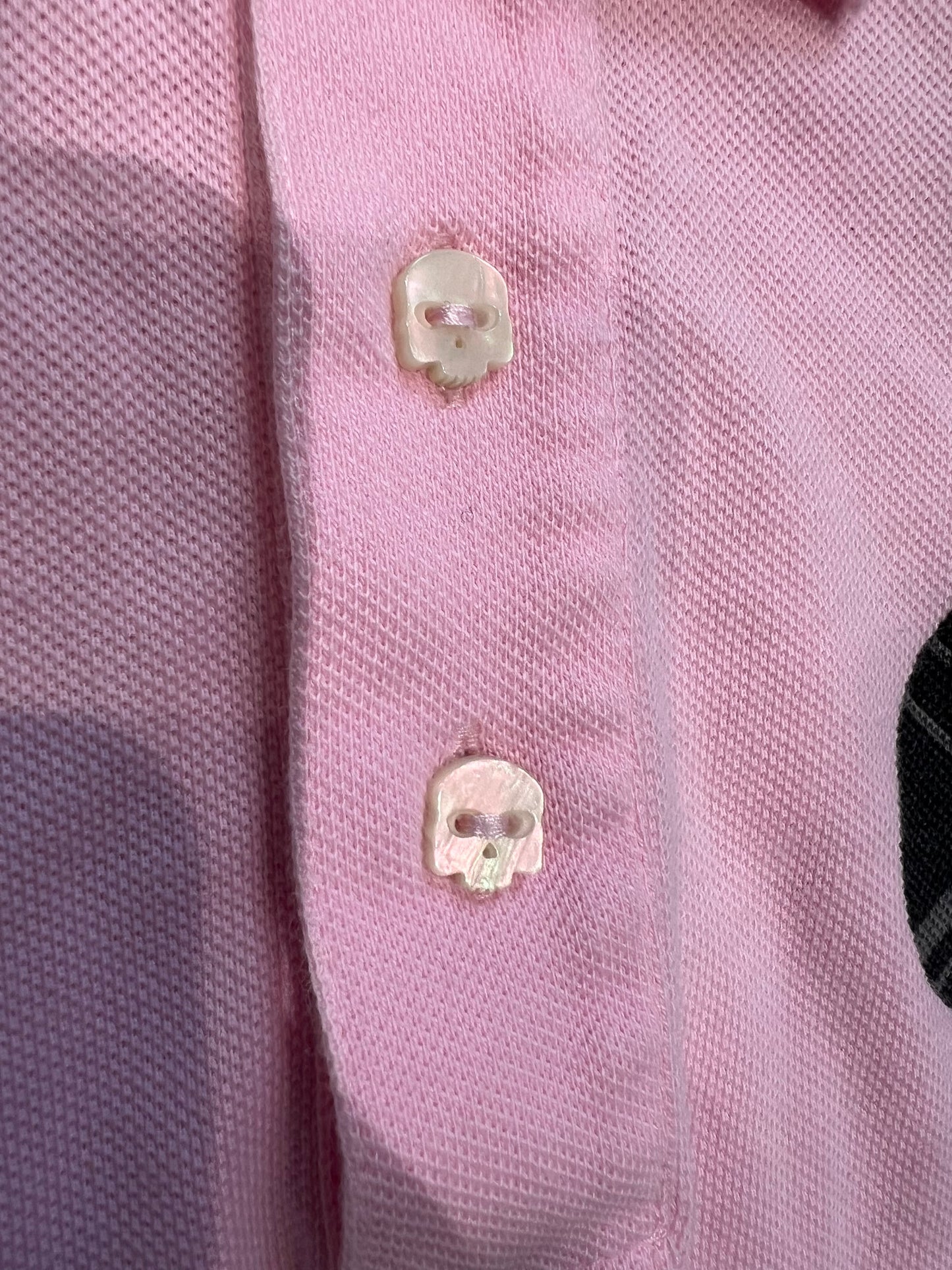 000’s Hydrogen Union Jack Flag Skull Polo