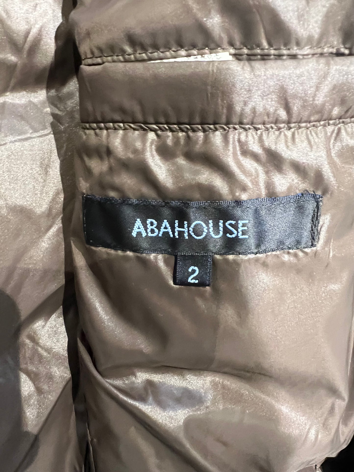000’s Abahouse Fur Collar Puffer