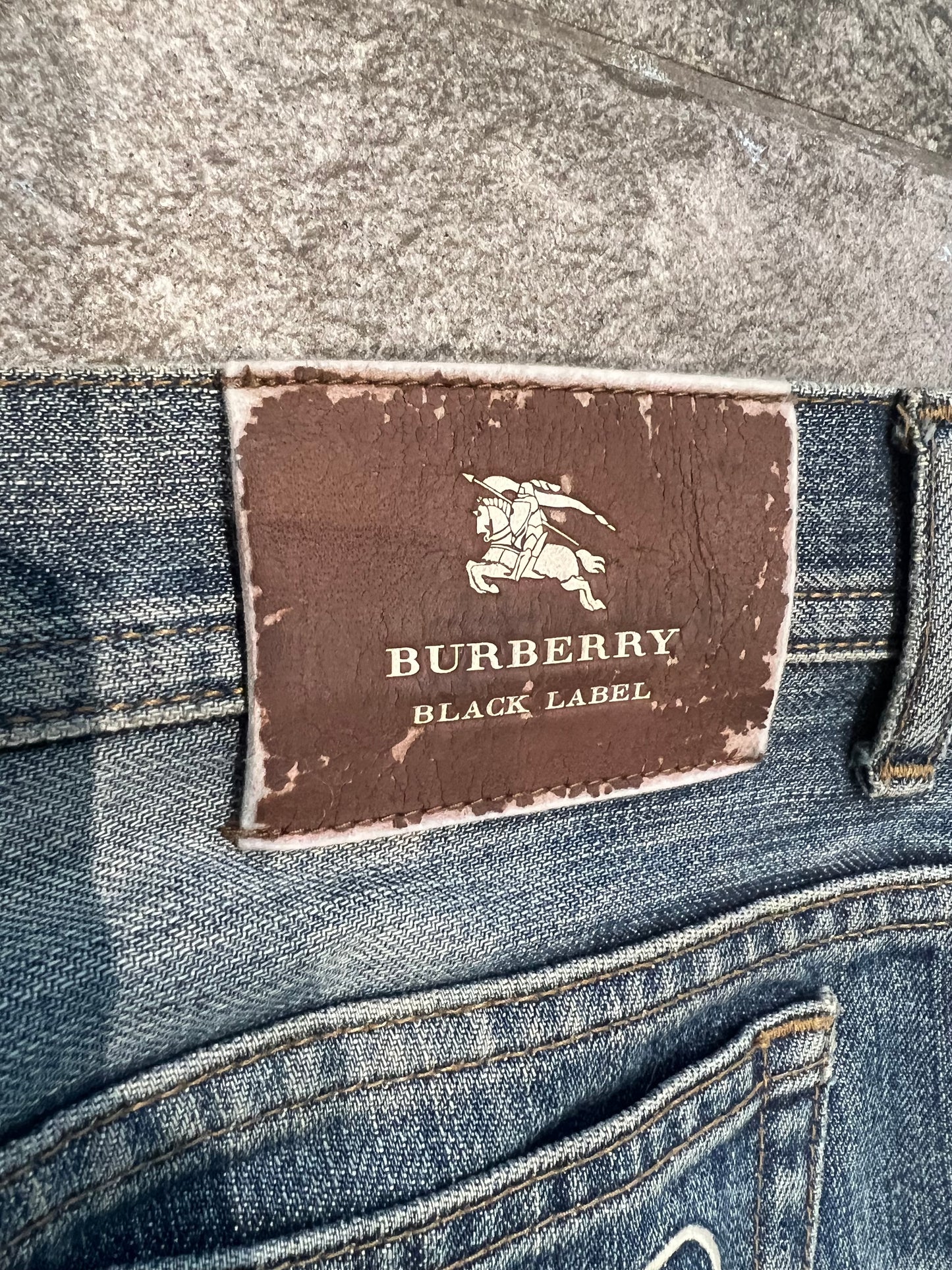 000s Burberry Black Label Denim Jeans