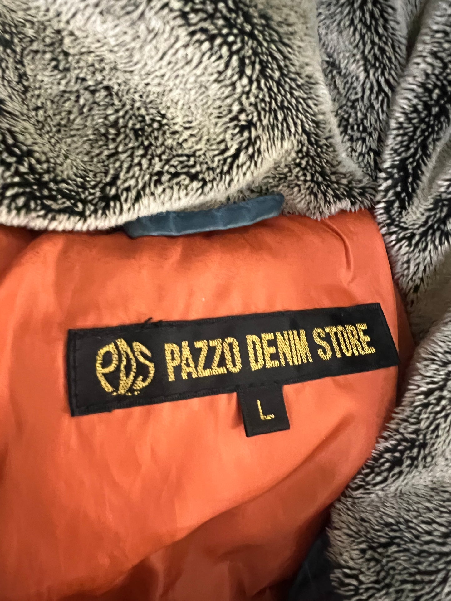 000’s Pazzo Fur Hood Puffer Jacket