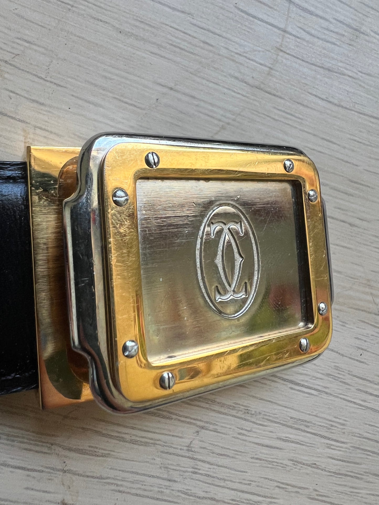 Vintage Cartier Santos Belt