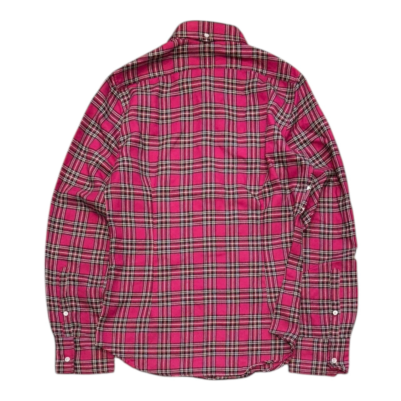 000’s Destrad Skull Checkered Flannel (S)