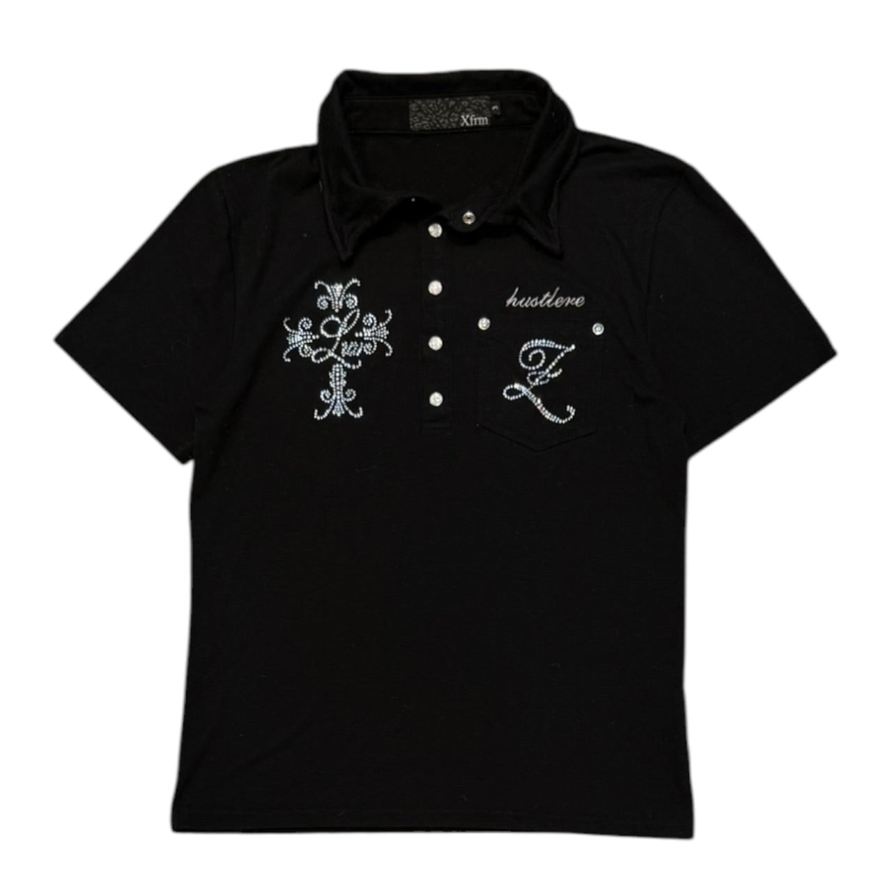 000’s XFRM Rhinestone Polo (S)