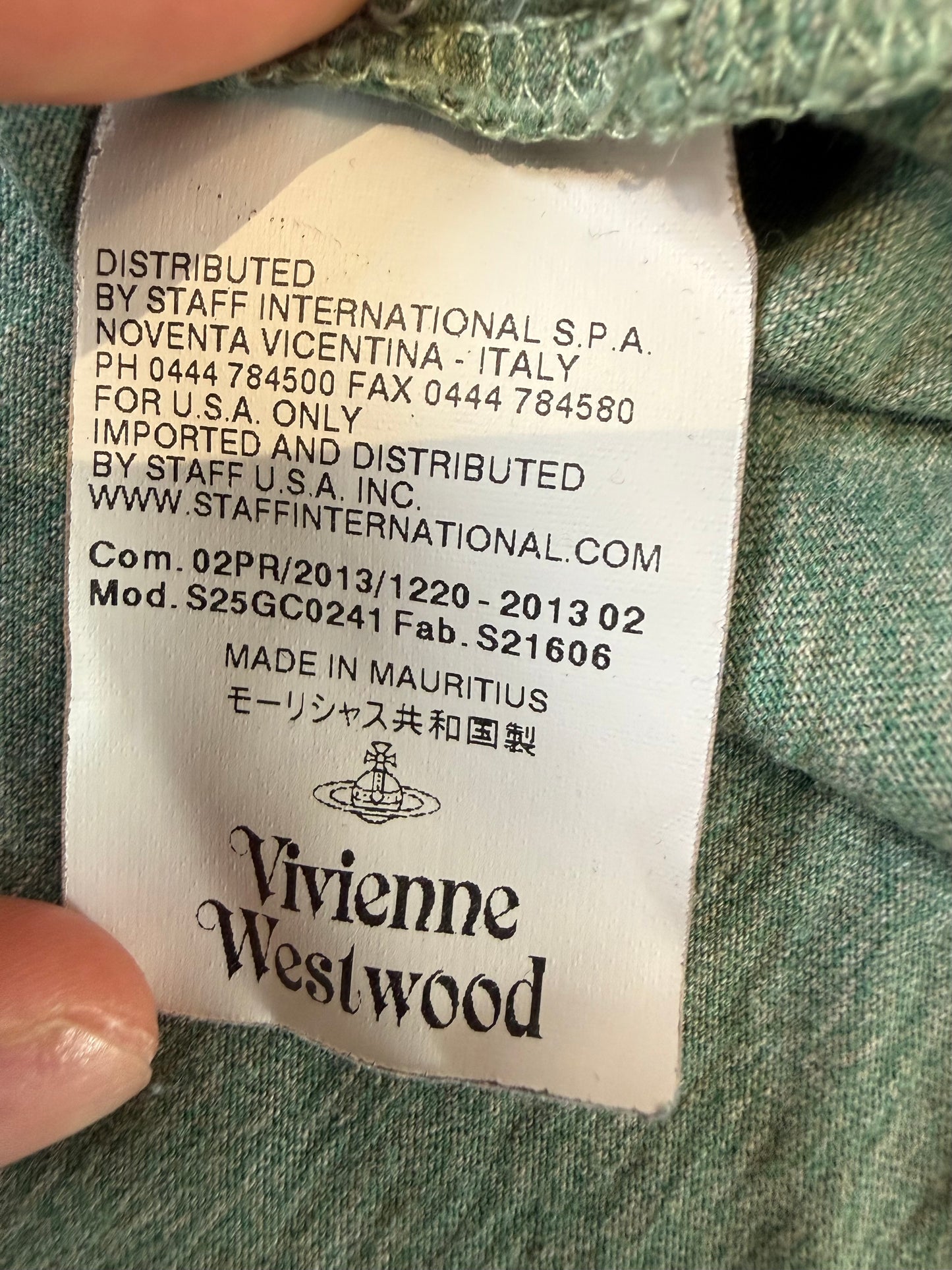 000’s Vivienne Westwood Skull Tee (M)