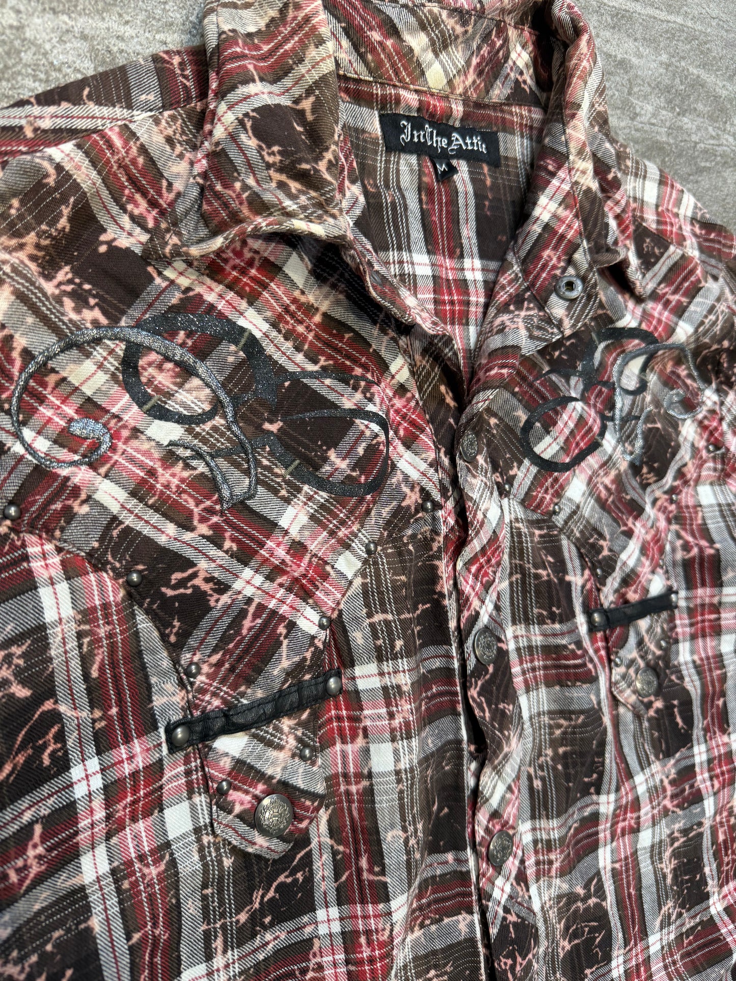 000’s In The Attic Plaid Flannel (S)