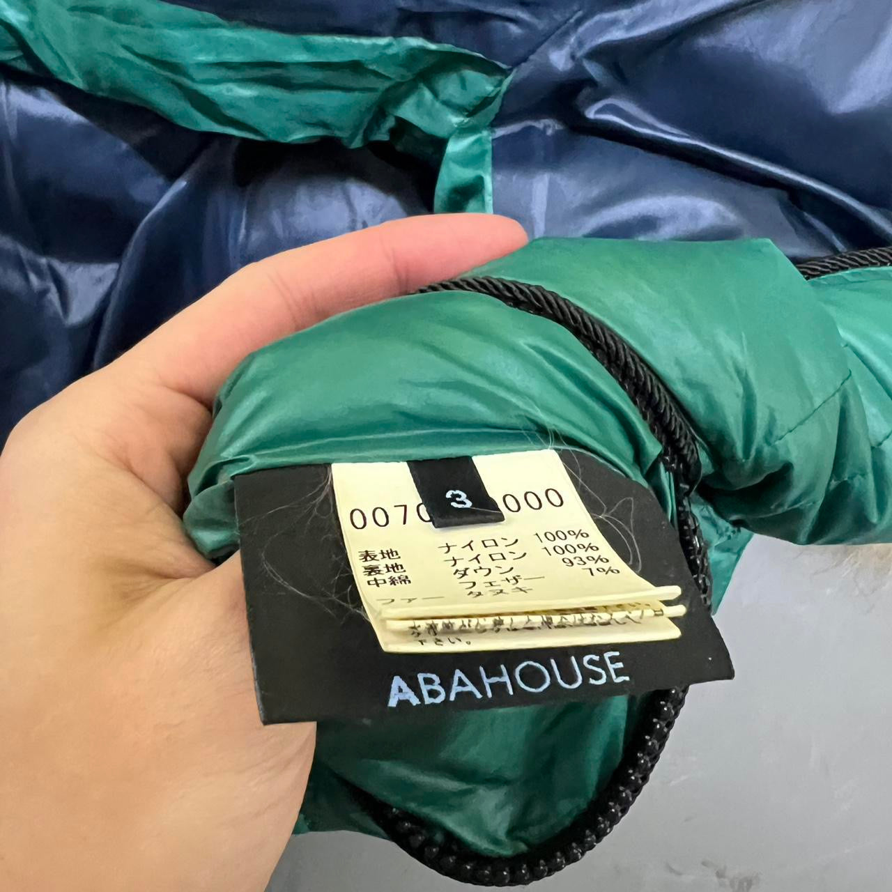 Japanese Brand ABAHOUSE Puffer