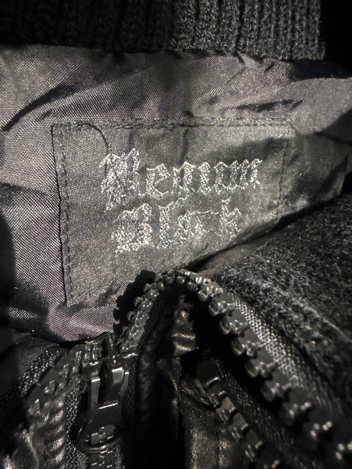 000’s Begum Black Fur Puffer (L-XL)