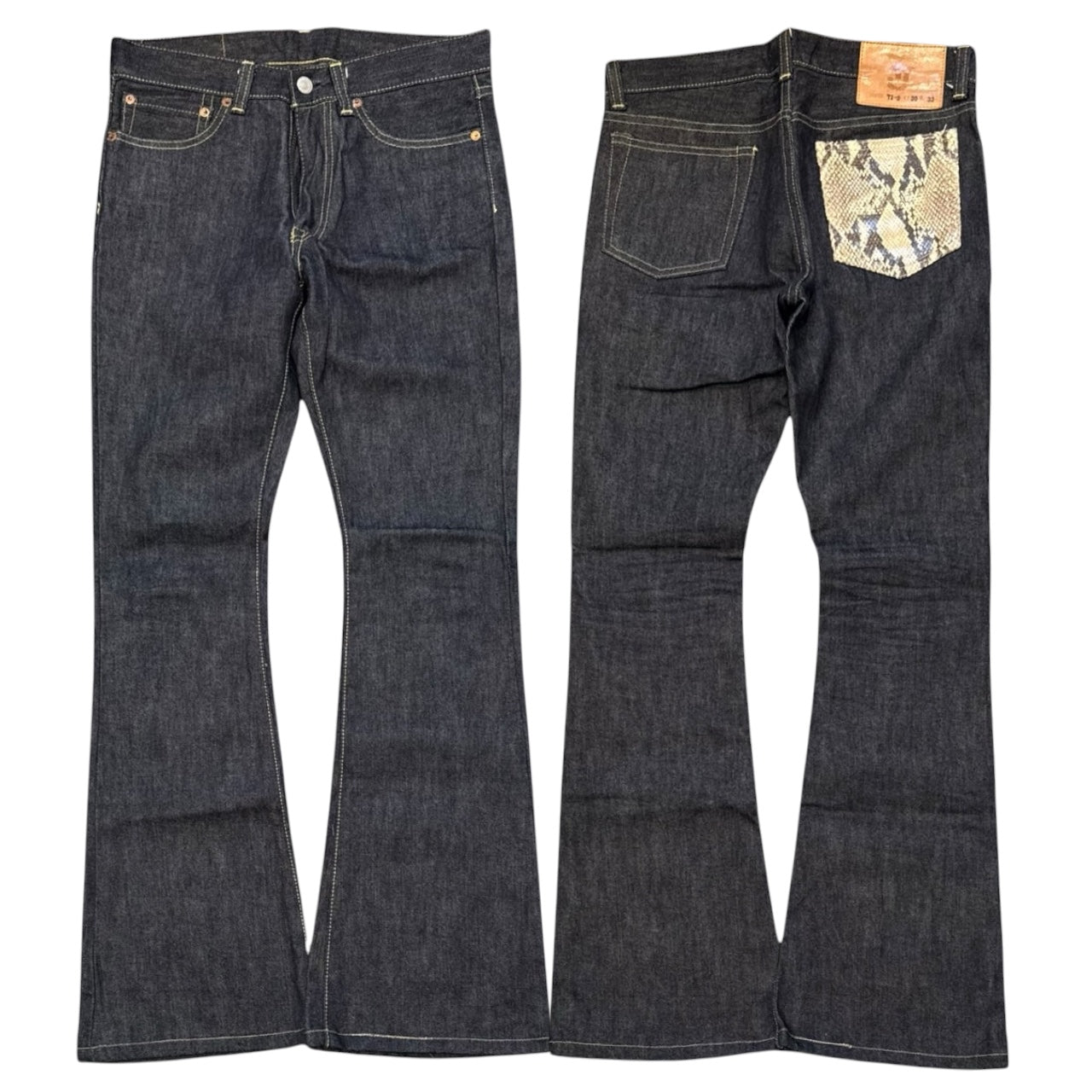 000’s Tokyo Snakeskin Jeans (30”)