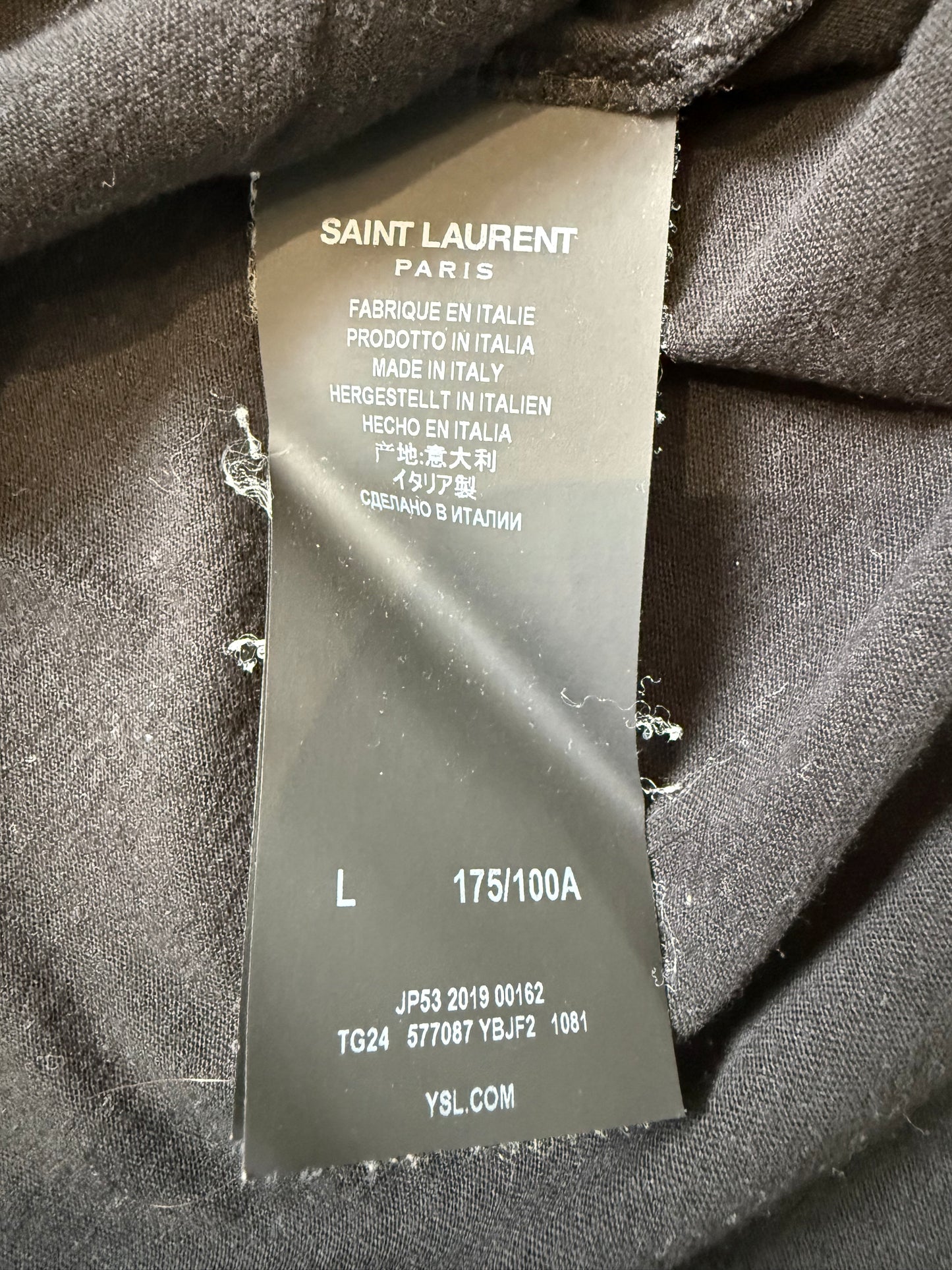 Saint Laurent Constellation Stars Tee (L)