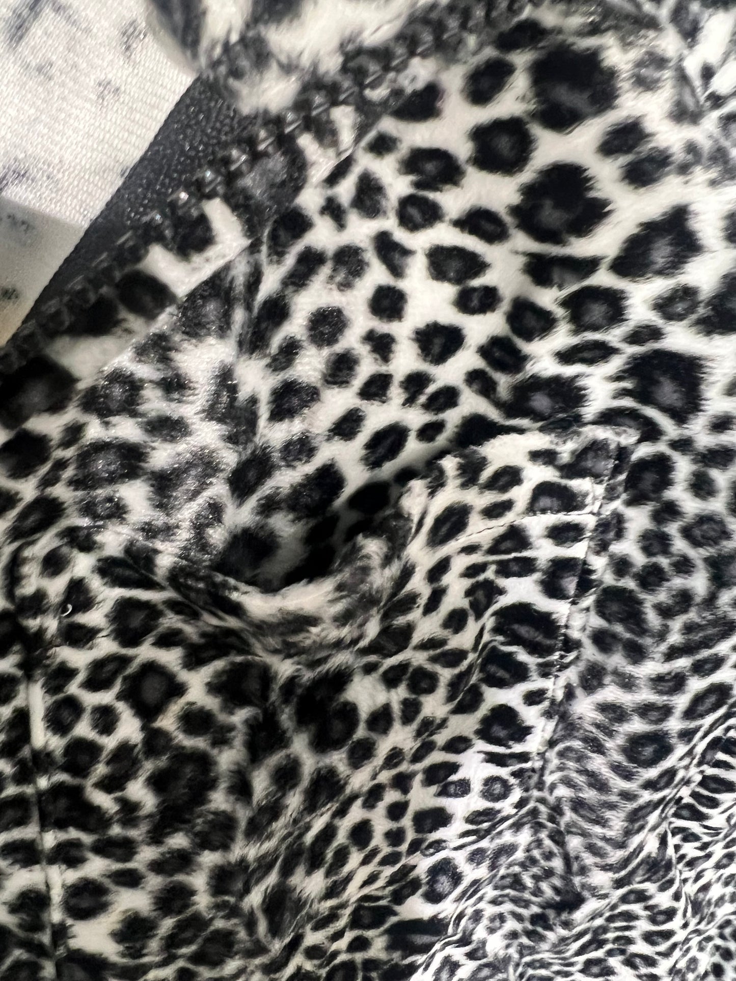 000’s Dog House Leopard Print Hoodie