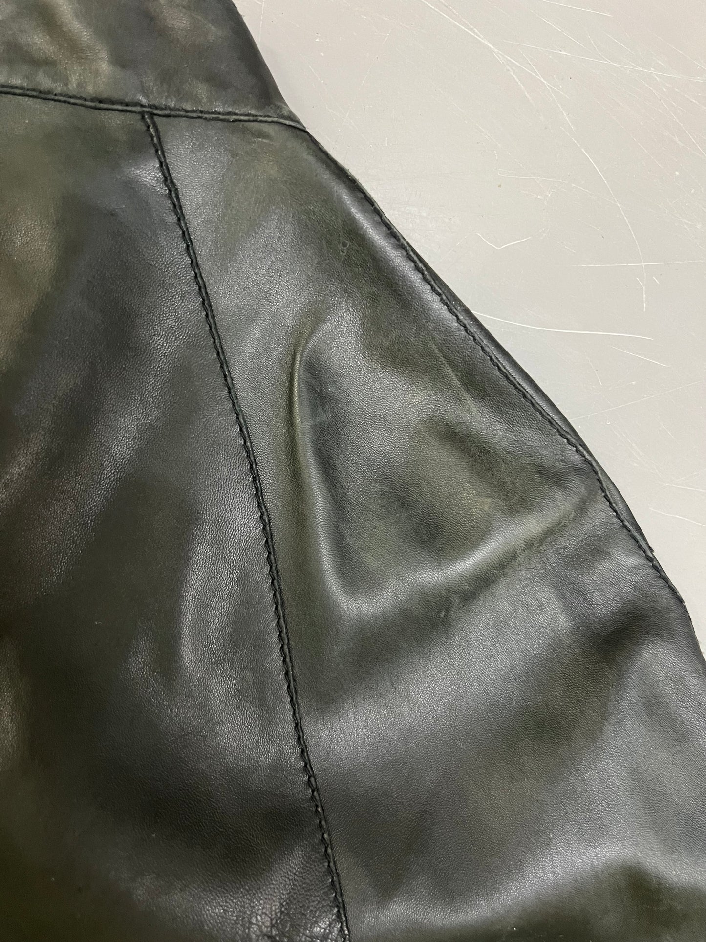 Vintage Emporio Armani Leather Jacket
