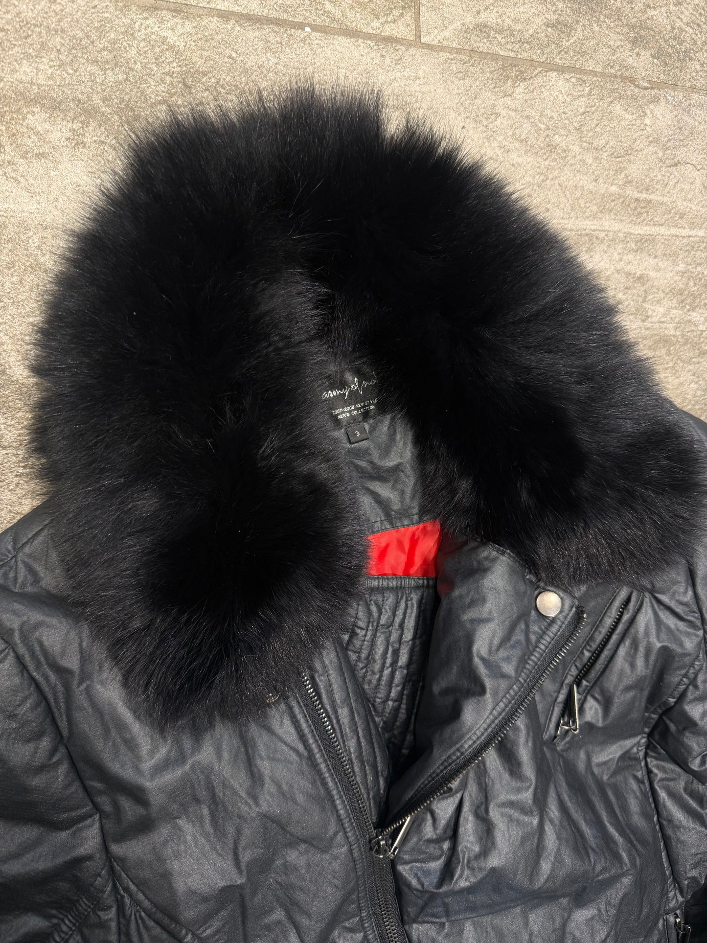 000’s Fox Fur Collar Jacket (M)