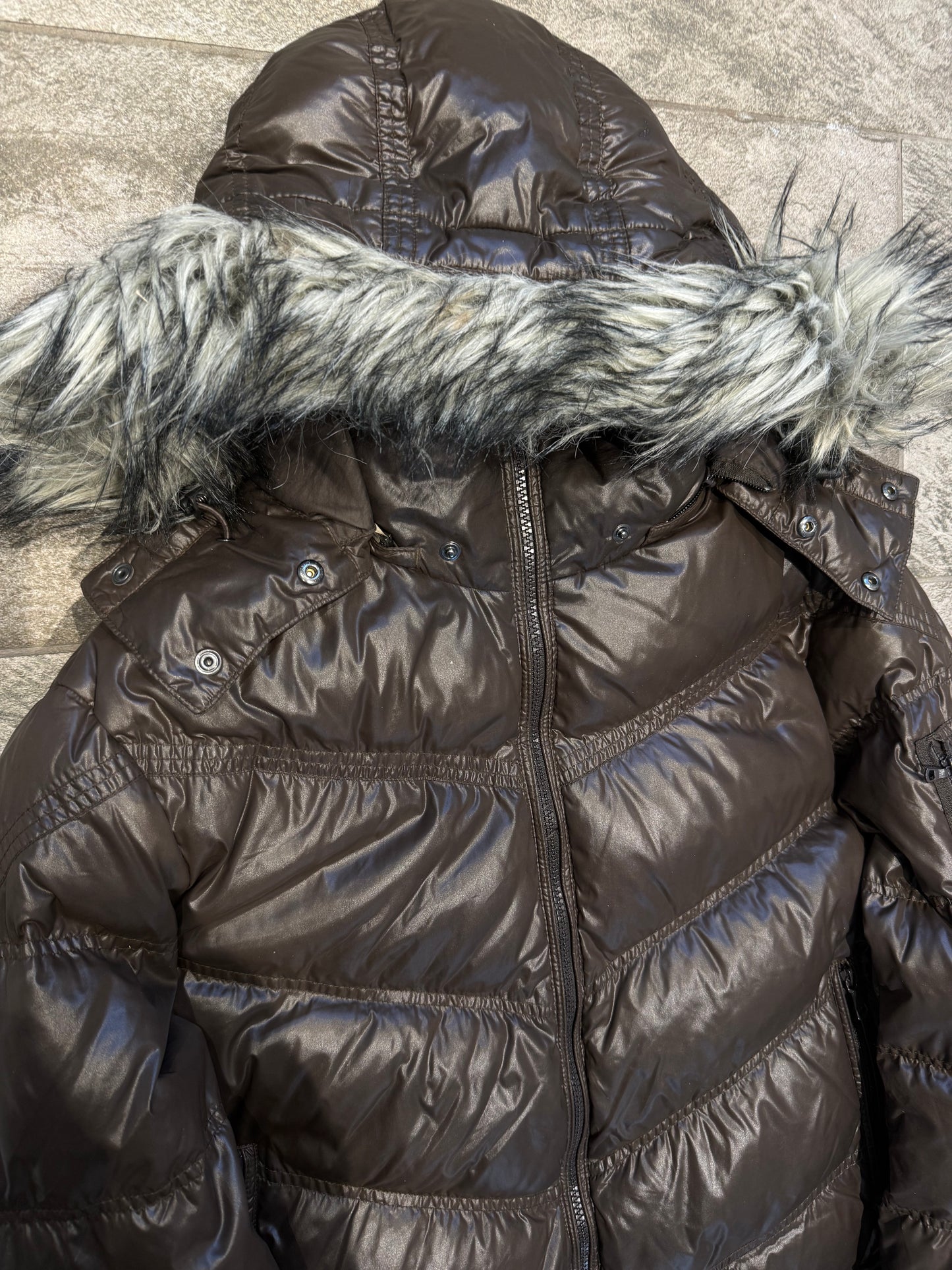 000’s Premium Fur Hood Puffer (L-XL)