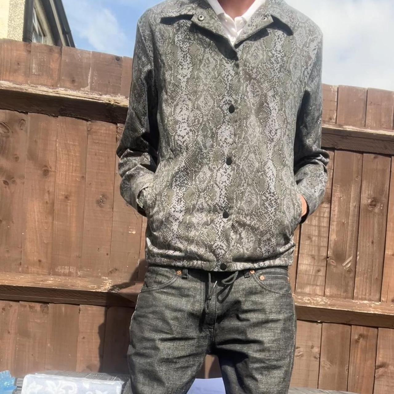 000’s Japanese Snakeskin Print Jacket