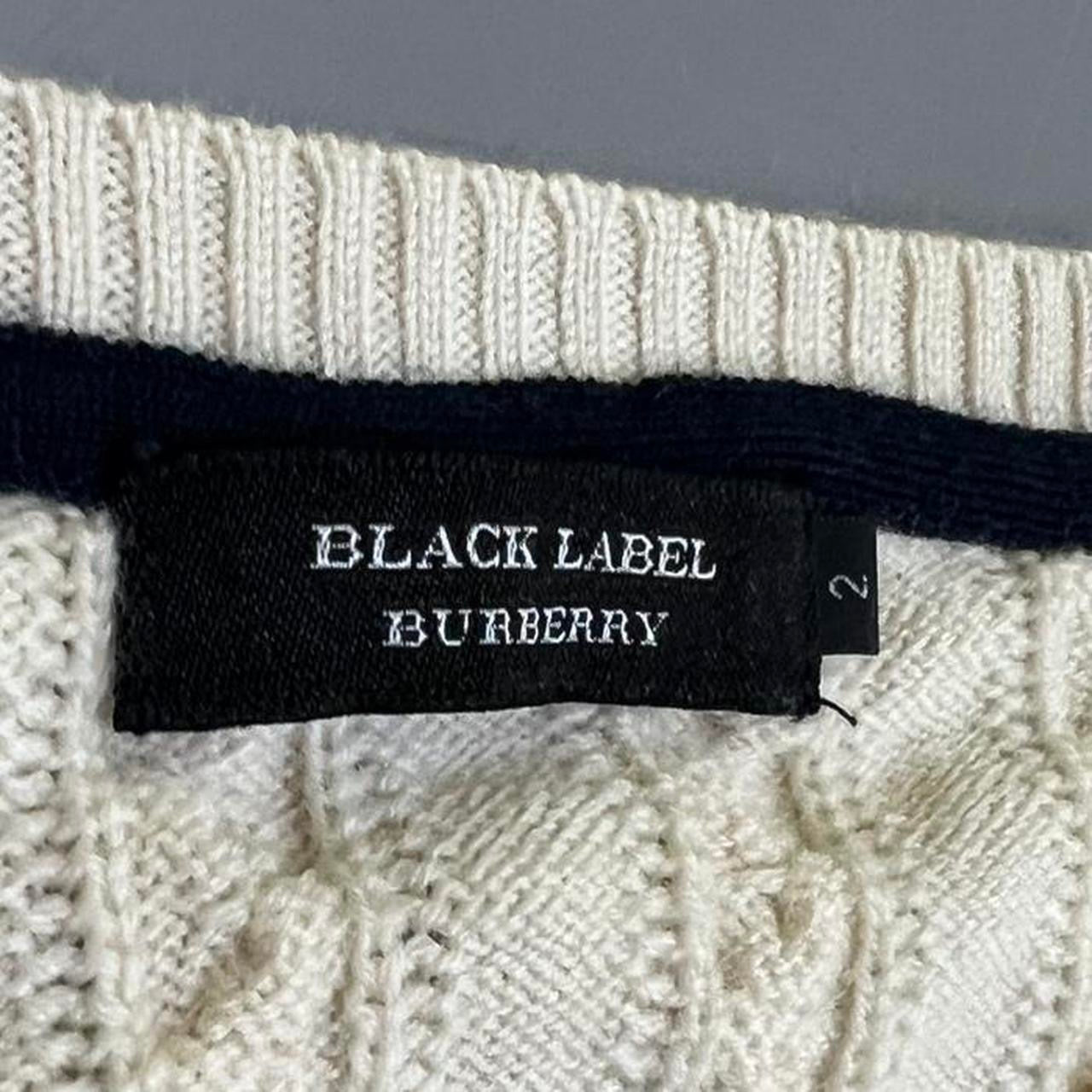 Vintage Burberry Cable Knit Jumper