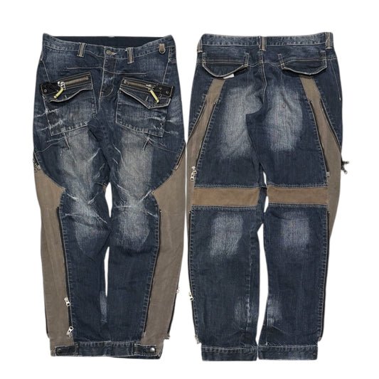 000’s PPFM Hybrid Zip Jeans (32”)