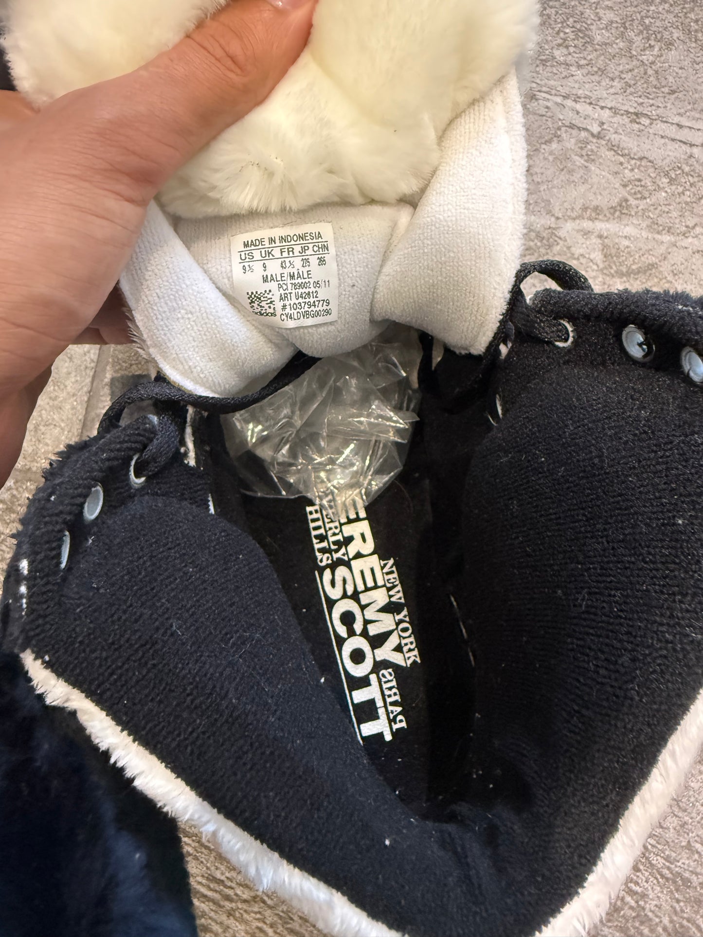 Jeremy Scott X Adidas Panda High Tops (UK 9 - EU 43)