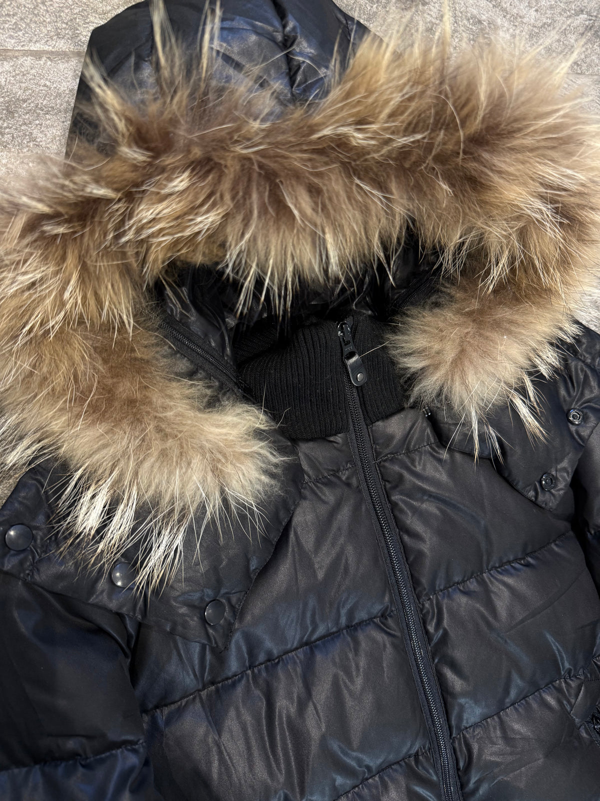 000’s Abahouse Fur Puffer (S)