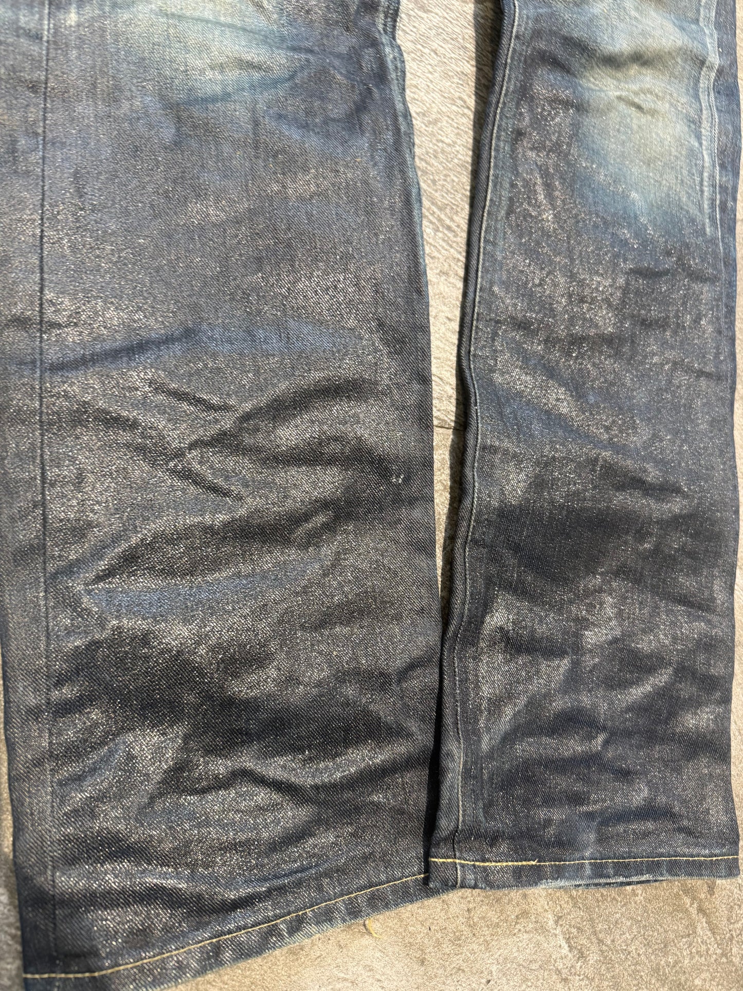 000’s Lee X Takeo Kikuchi Waxed Jeans (33”)