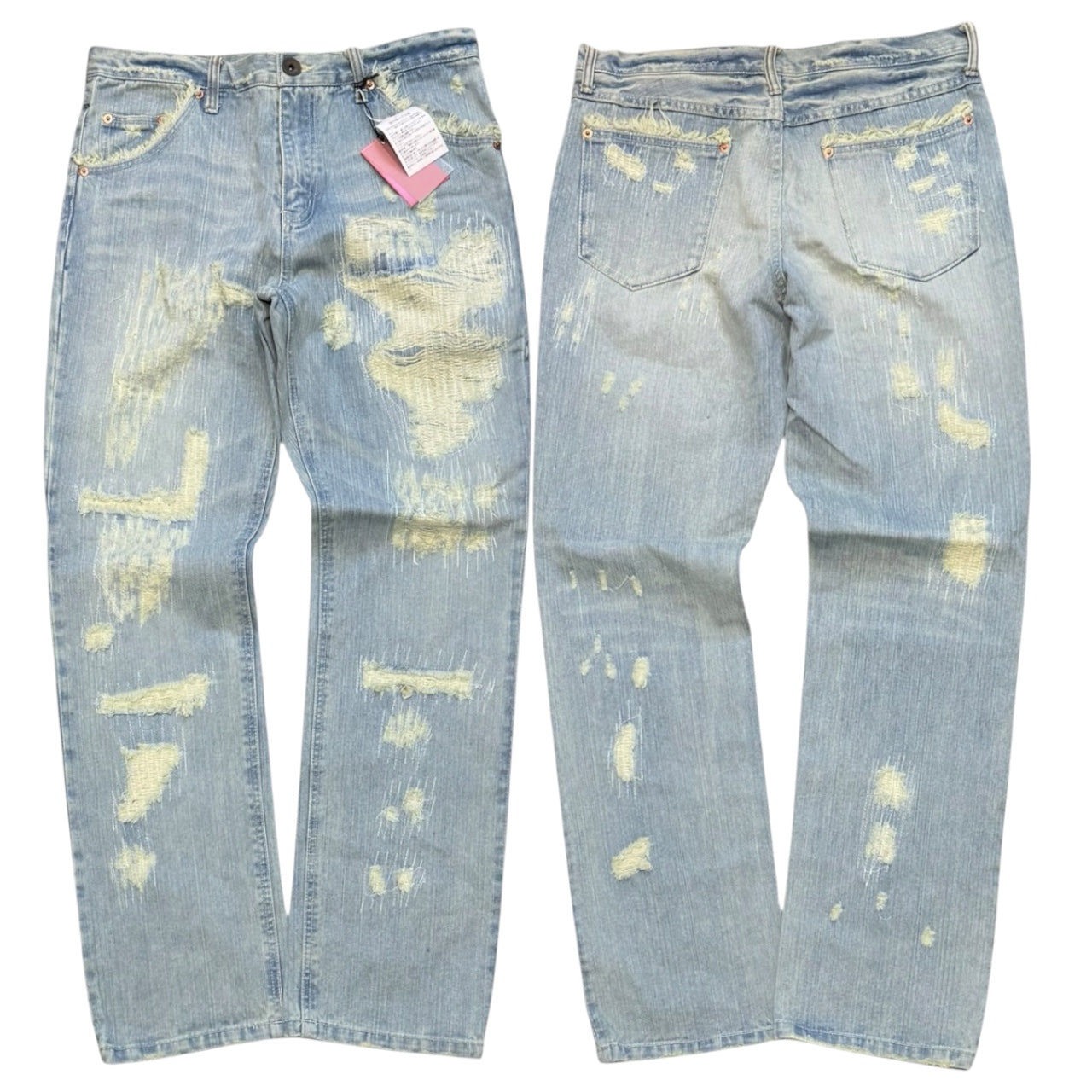 000’s Exhibitionist Heavy Sashiko Repair Jeans (33”)