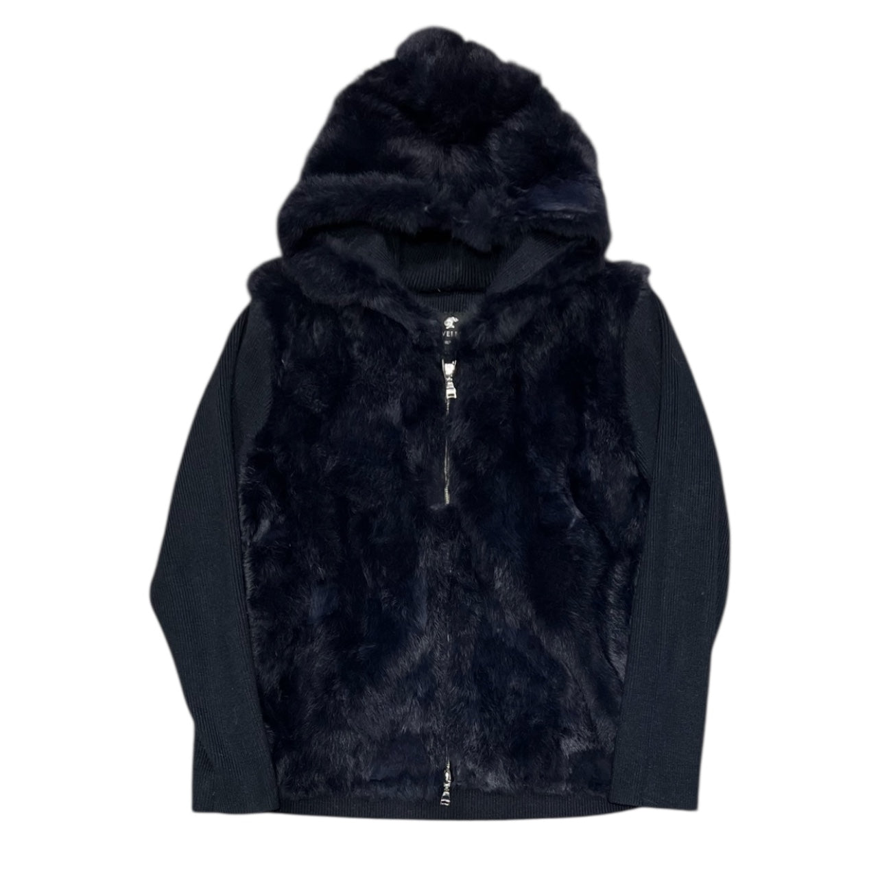 Loveless Rabbit Fur Hoodie (S)