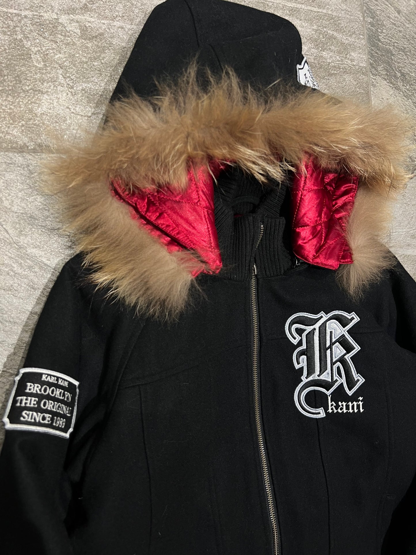 000’s Karl Kani Fur Hood Jacket (S)