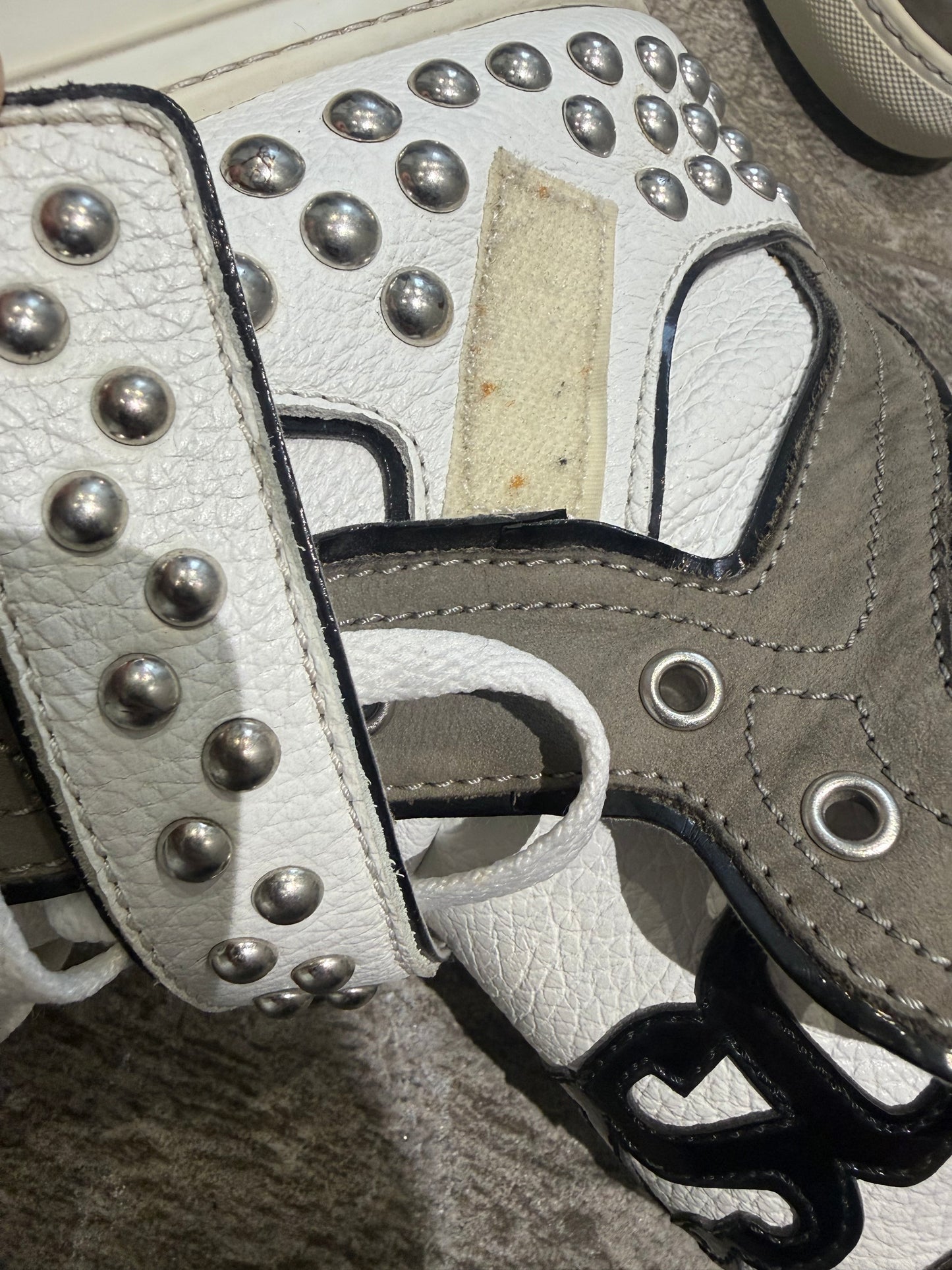 Dsquared Studded Hightops (EU 42- UK 8)