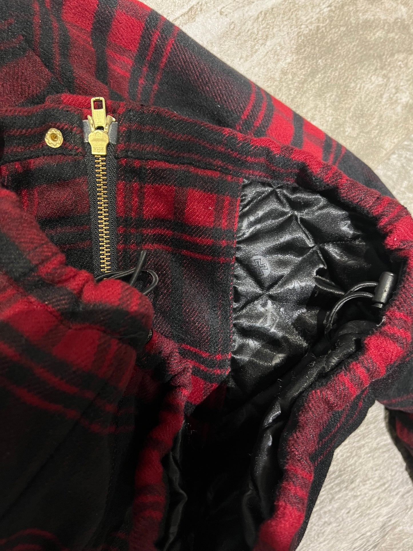 000’s Karl Kani Checkered Bono Hoodie (Small)