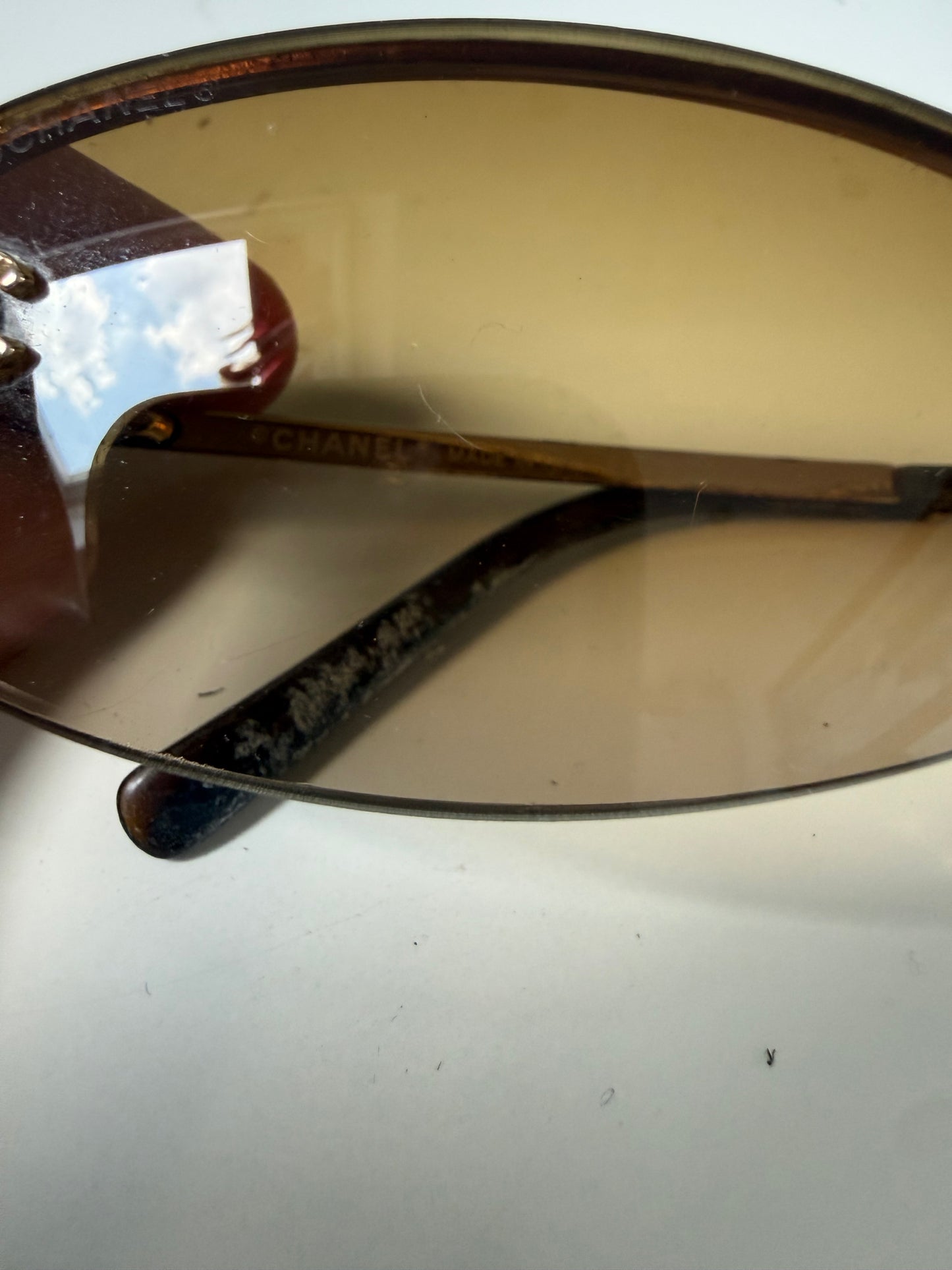 Vintage Chanel Rimless Sunglasses